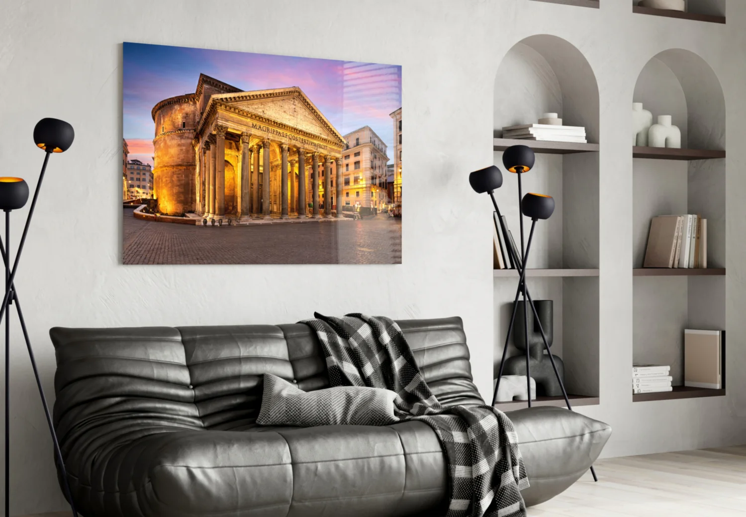 Pantheon Glass Wall Art - Image 4