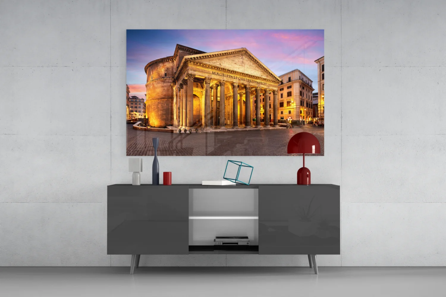 Pantheon Glass Wall Art - Image 8