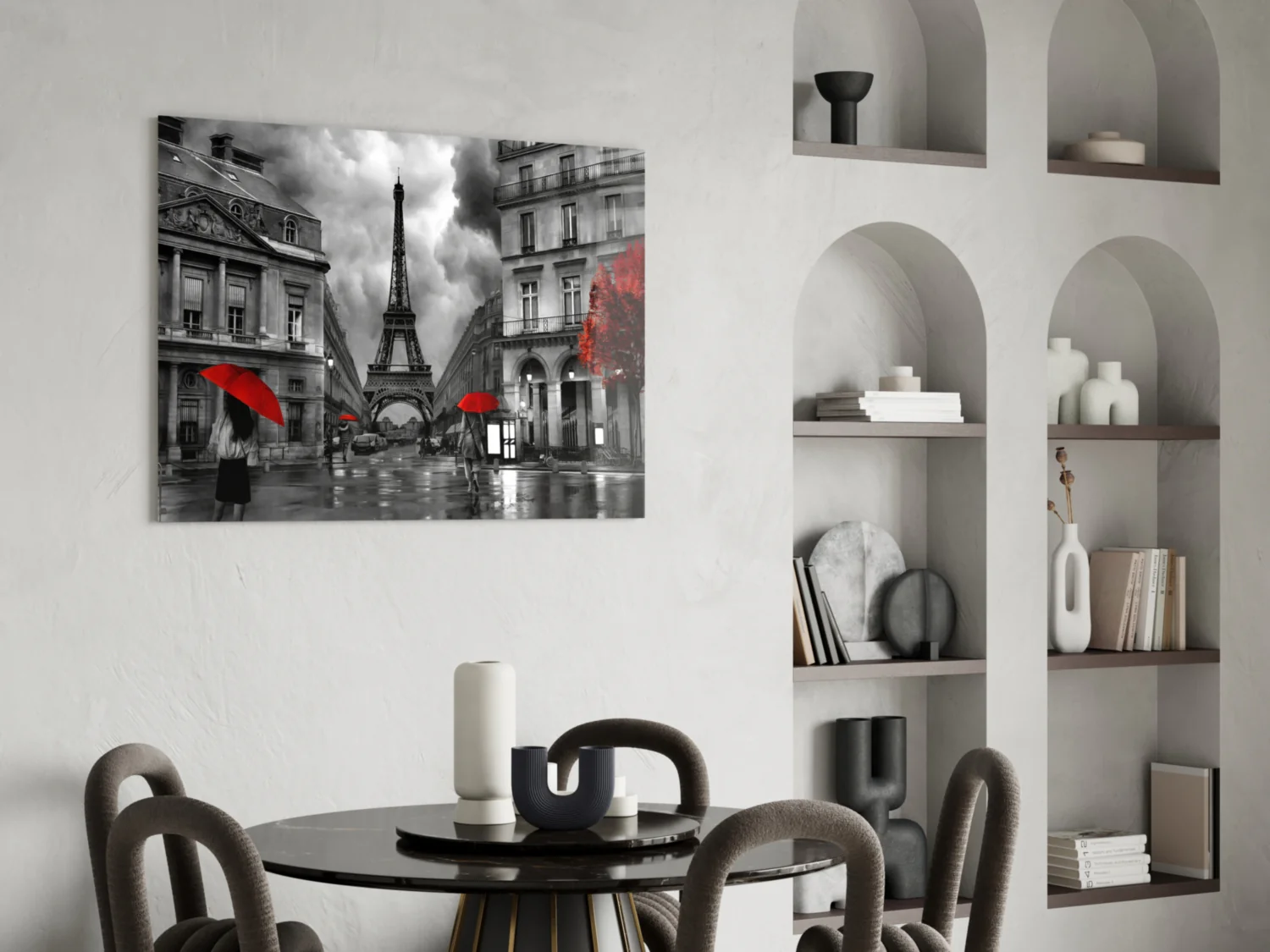 Eiffel Tower Glass Wall Art - Image 5