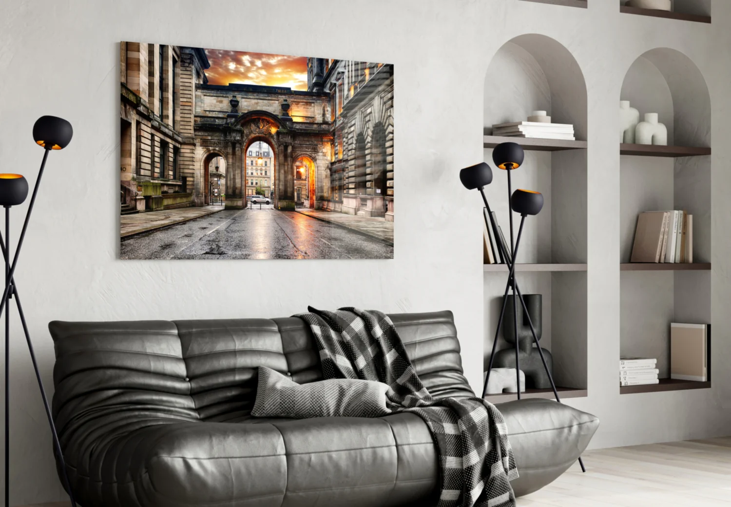 George Square Glass Wall Art - Image 4