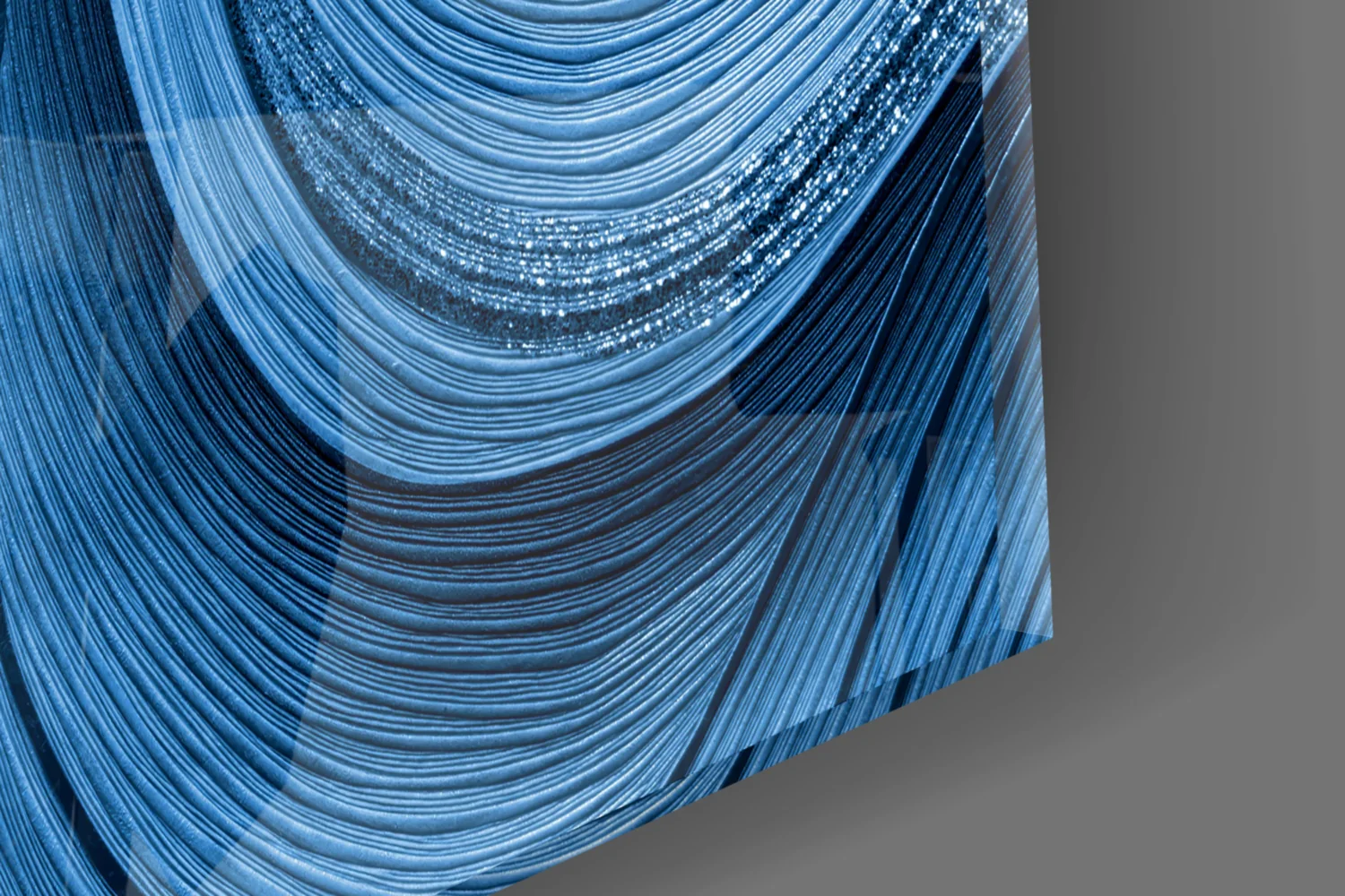 Elevate Your Space with Ocean Waves Glass Wall Art - Image 3