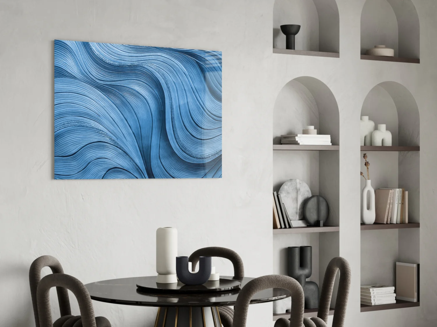Elevate Your Space with Ocean Waves Glass Wall Art - Image 6