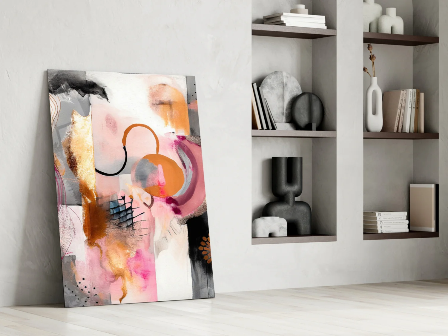 Elegant Abstract Glass Wall Art - Image 7