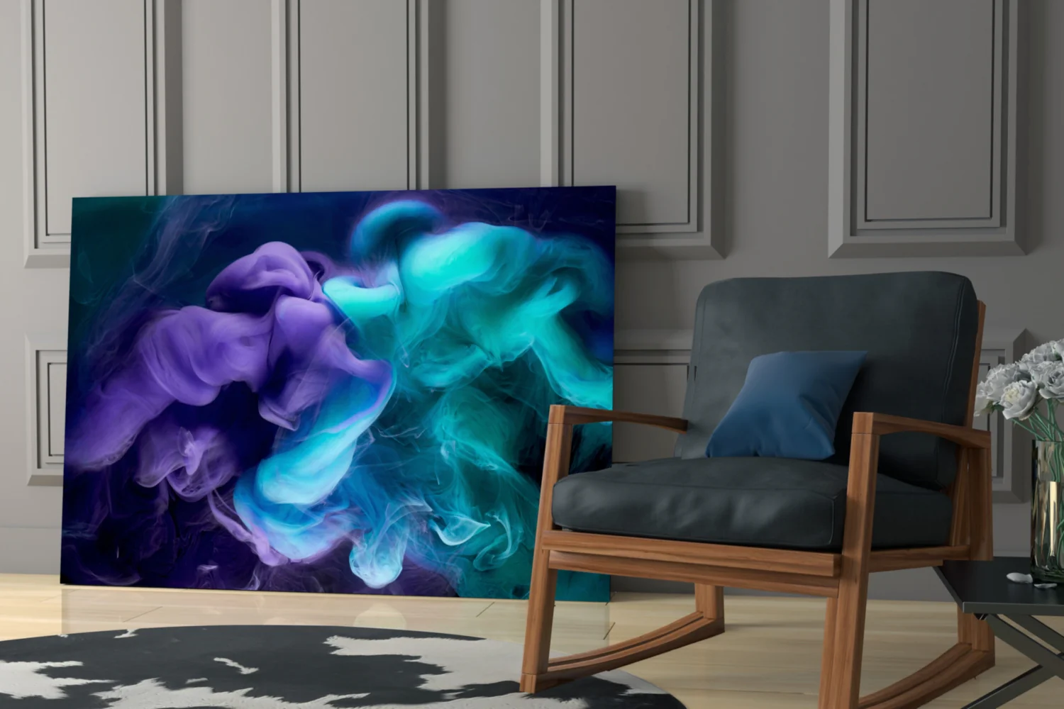 Mystic Vortex Glass Wall Art - Image 7