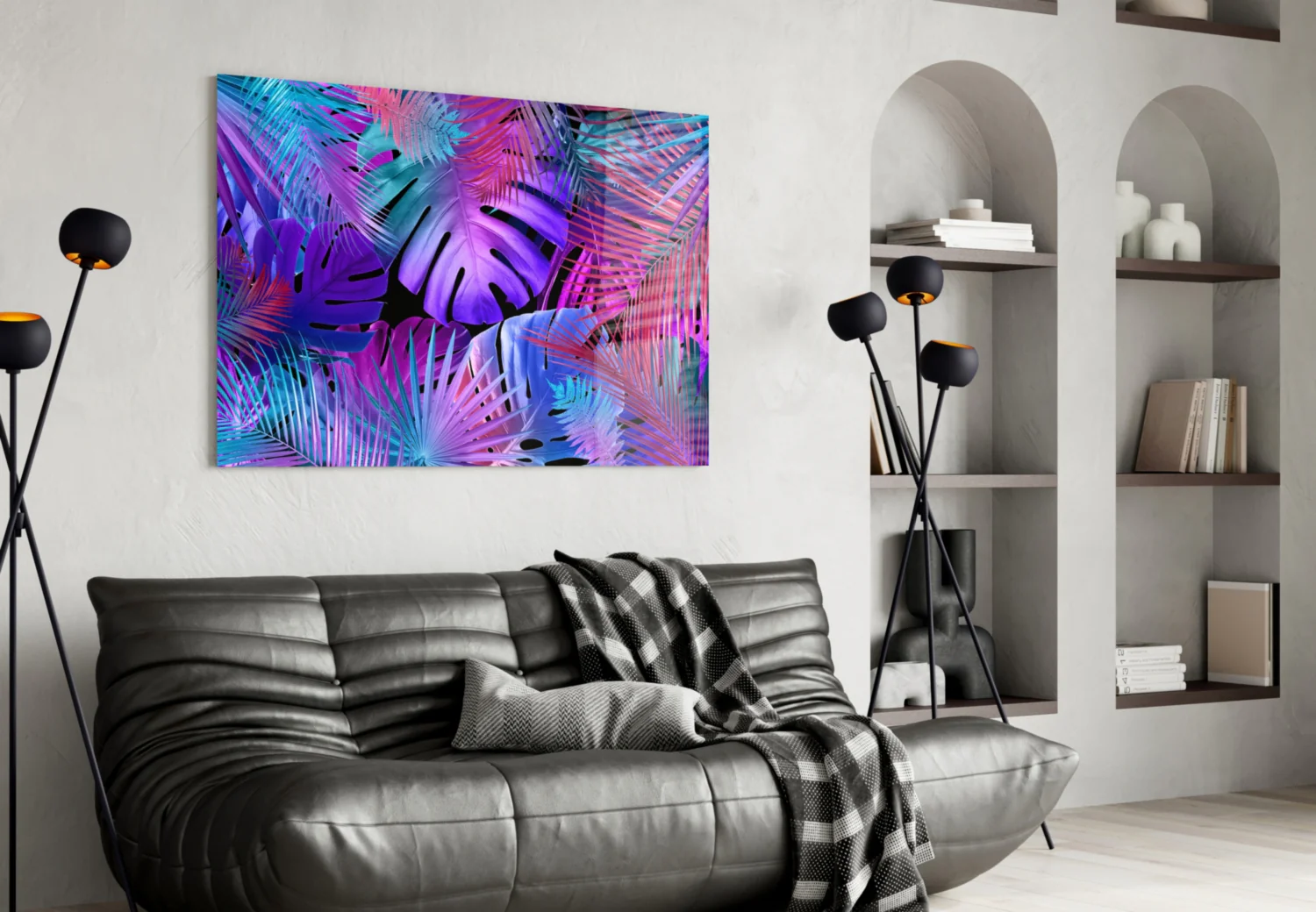 Tropical Vibe Glass Wall Art - Image 4