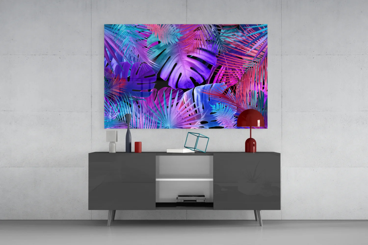 Tropical Vibe Glass Wall Art - Image 8