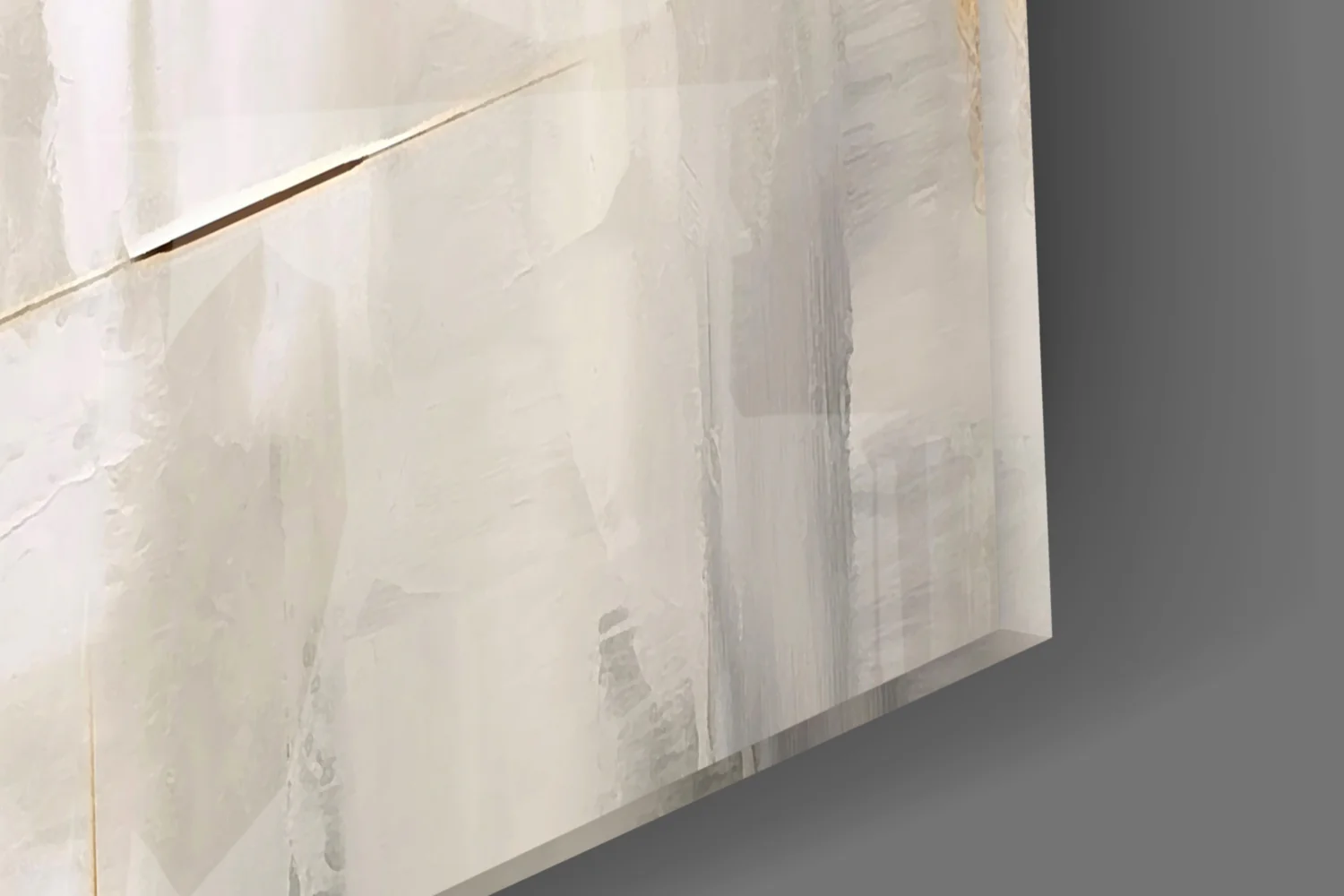 Elegant Abstract Glass Wall Art - Image 3