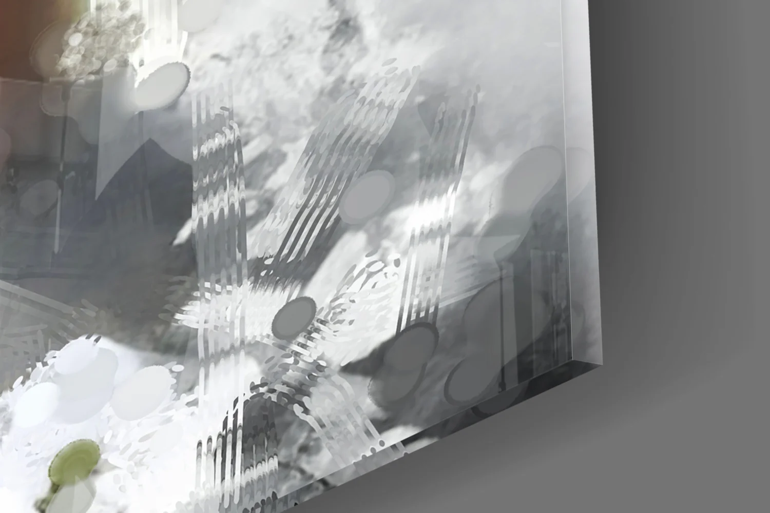 Floral Portrait Glass Wall Art - Image 3