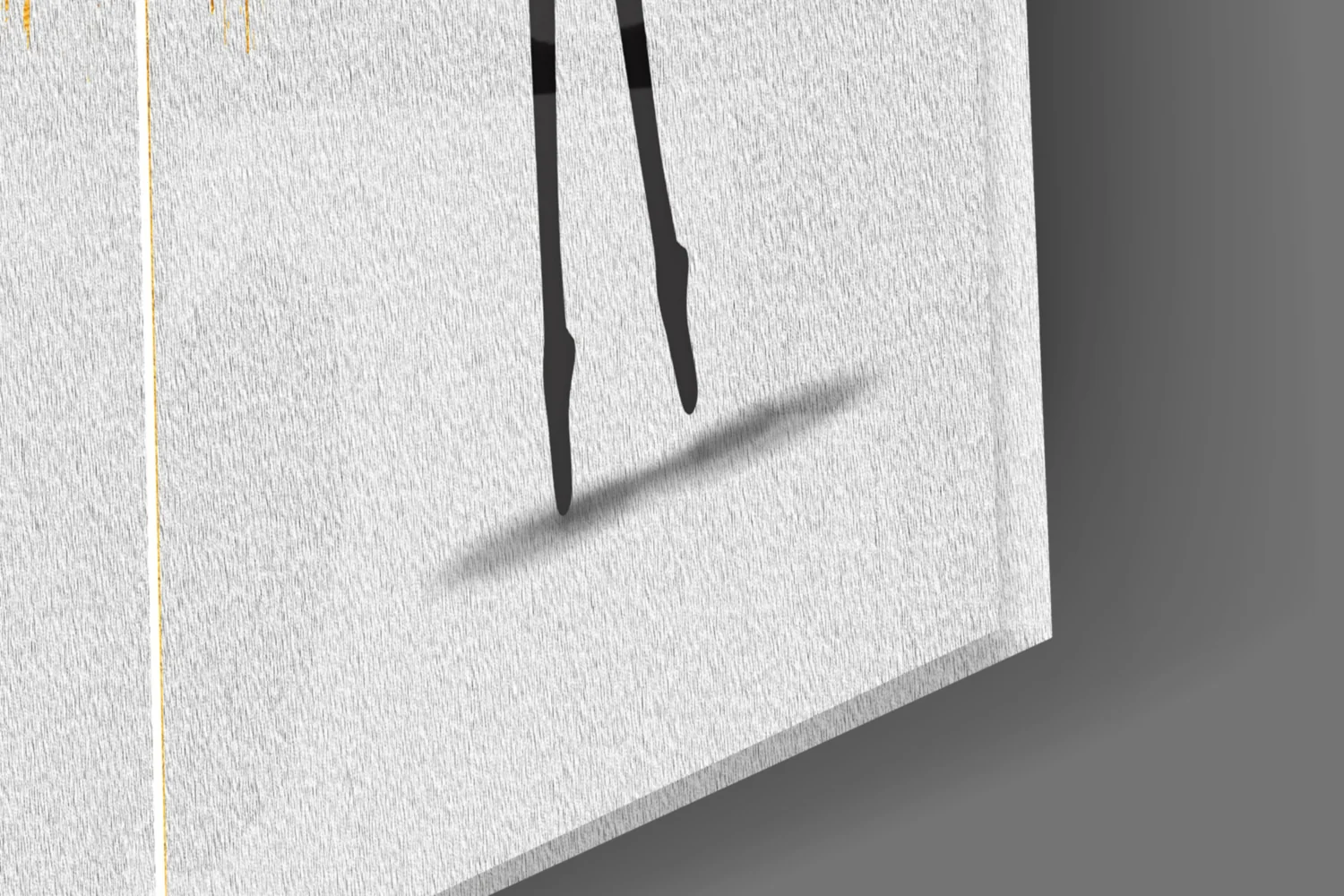 Elegant Ballet Dancers Triptych Glass Wall Art - Image 3