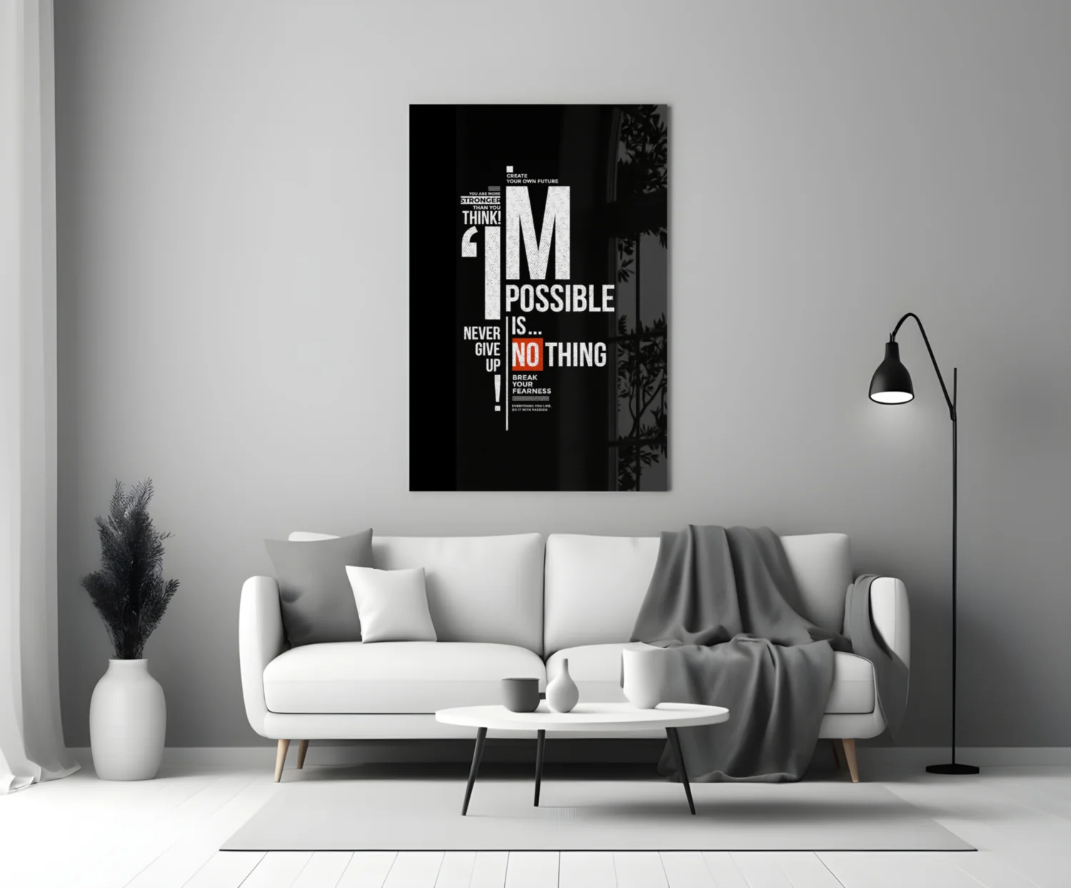Motivational Glass Wall Art - Image 3