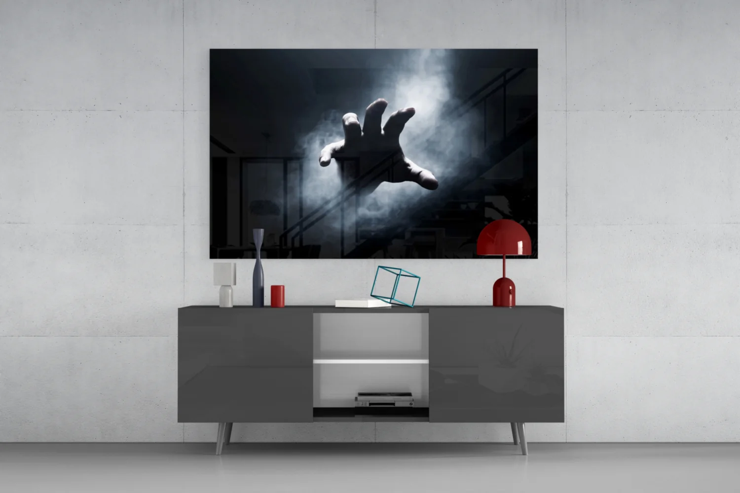 Fear Glass Wall Art - Image 8