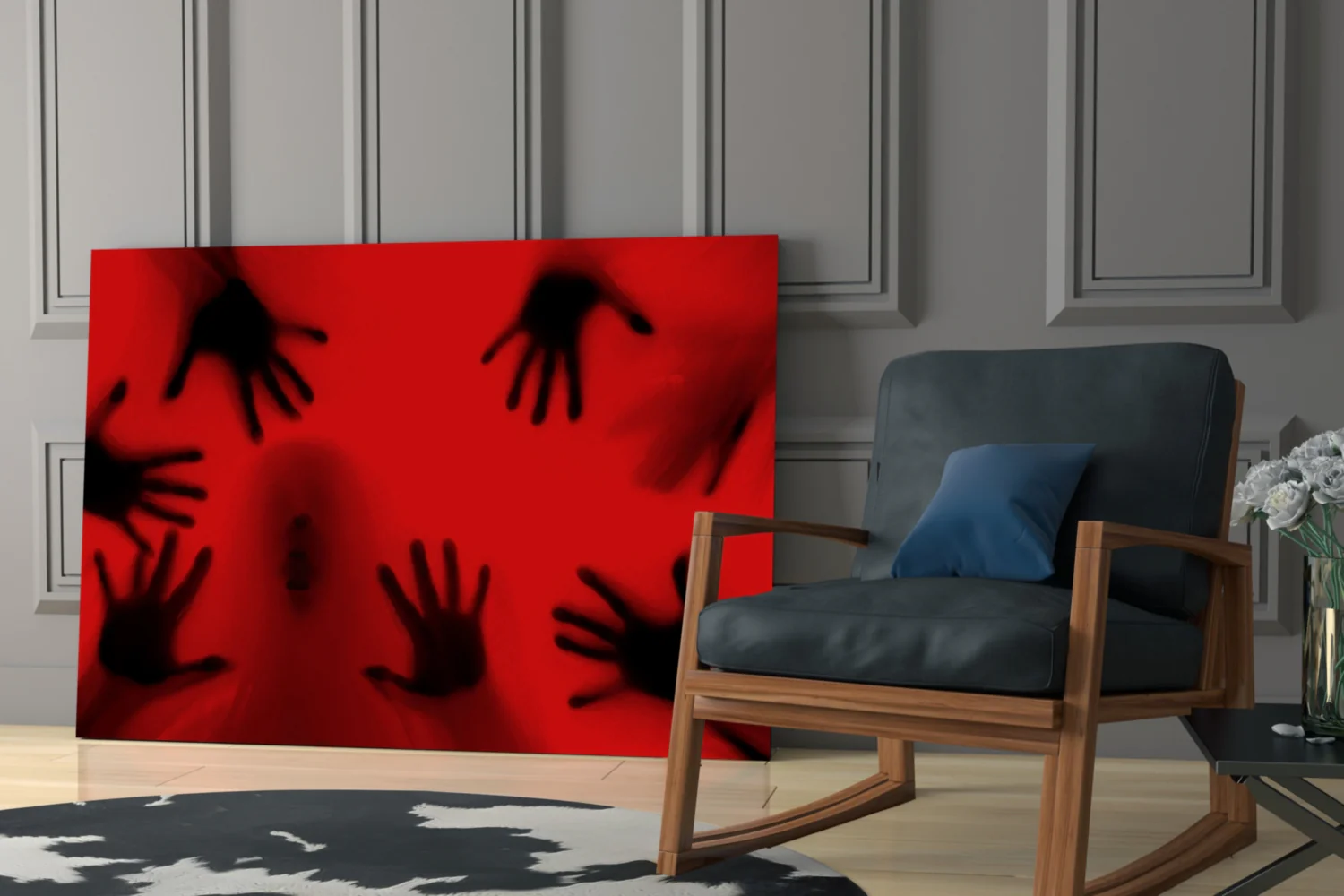 Loneliness Glass Wall Art - Image 6