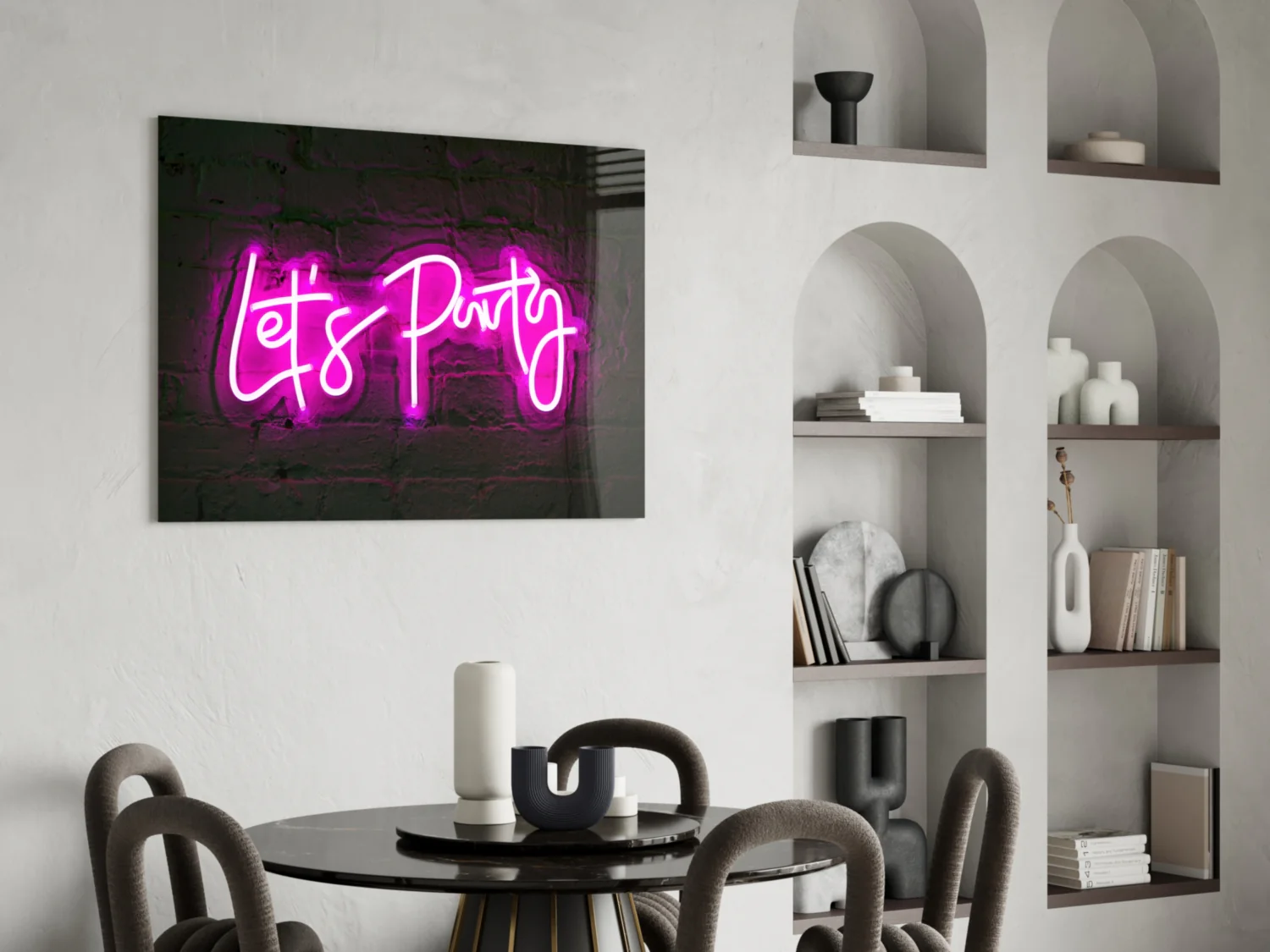 Entertainment Glass Wall Art - Image 5