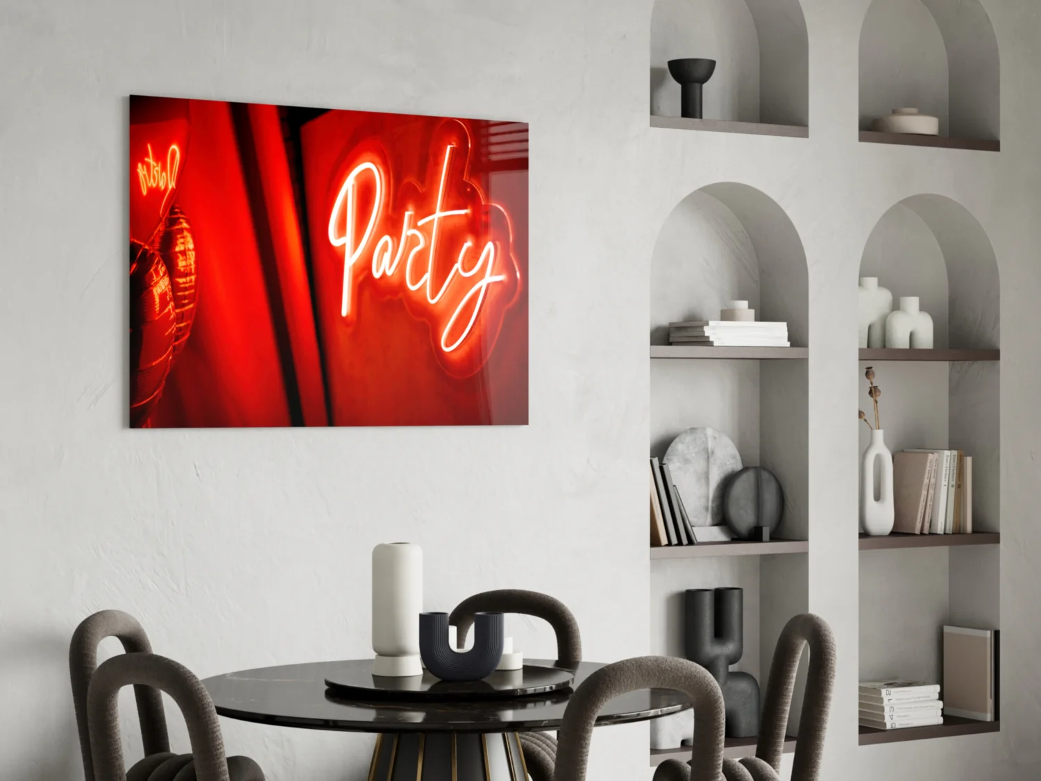 Entertainment Glass Wall Art - Image 5
