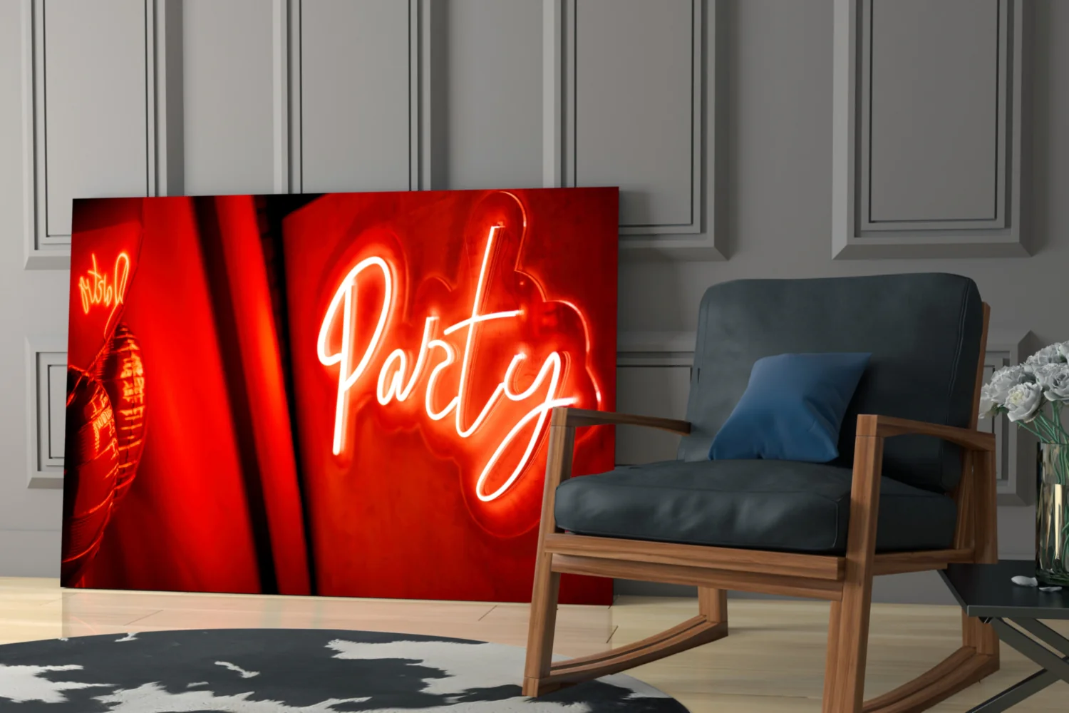 Entertainment Glass Wall Art - Image 6