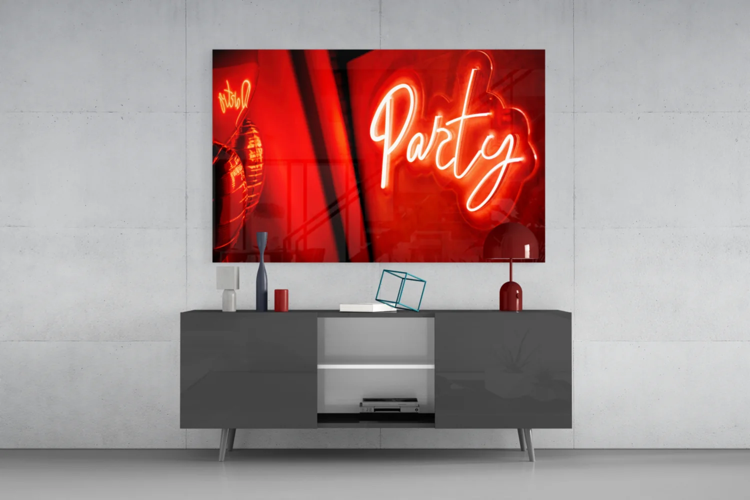 Entertainment Glass Wall Art - Image 8