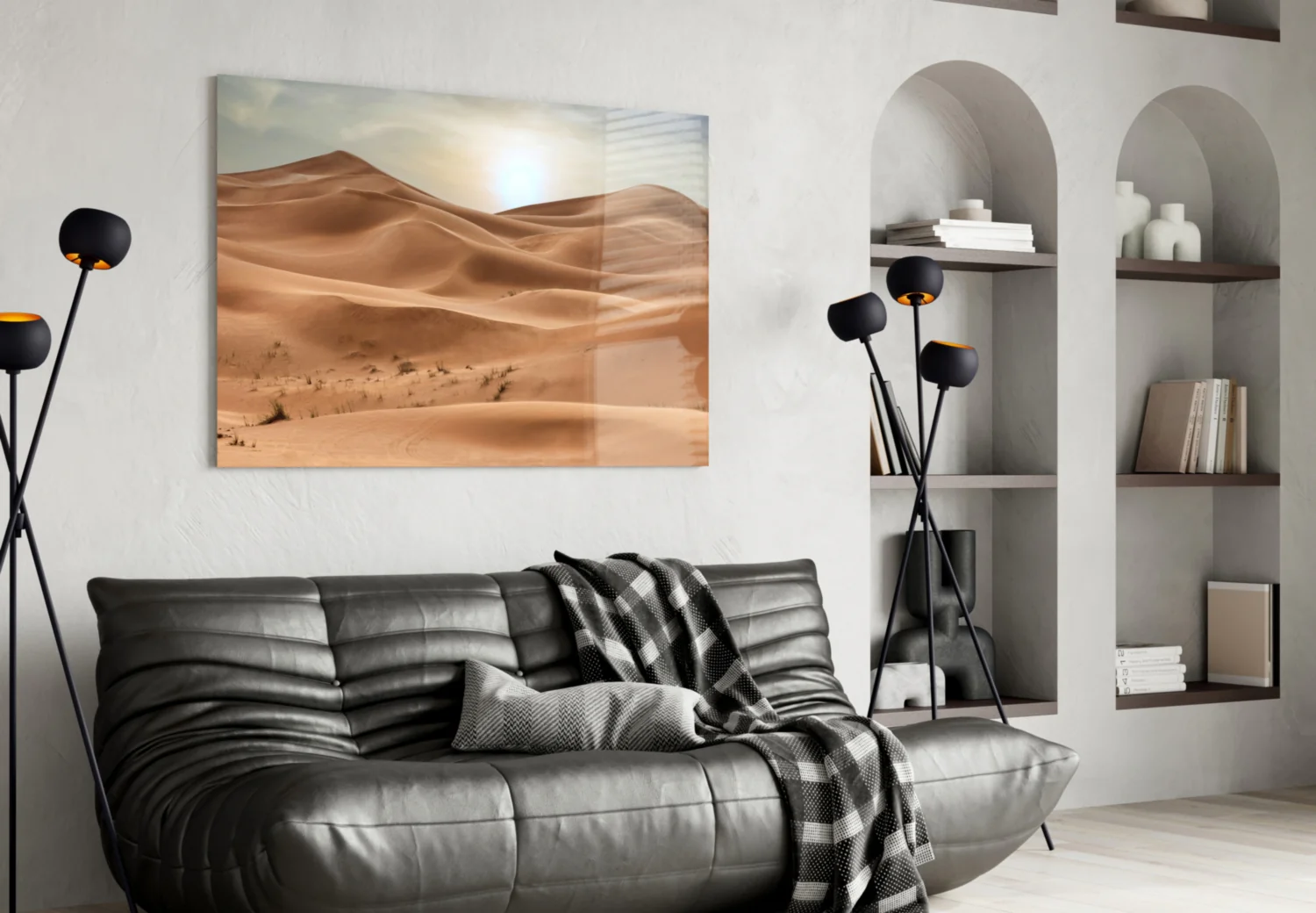 Desert View Glass Wall Art - Image 4