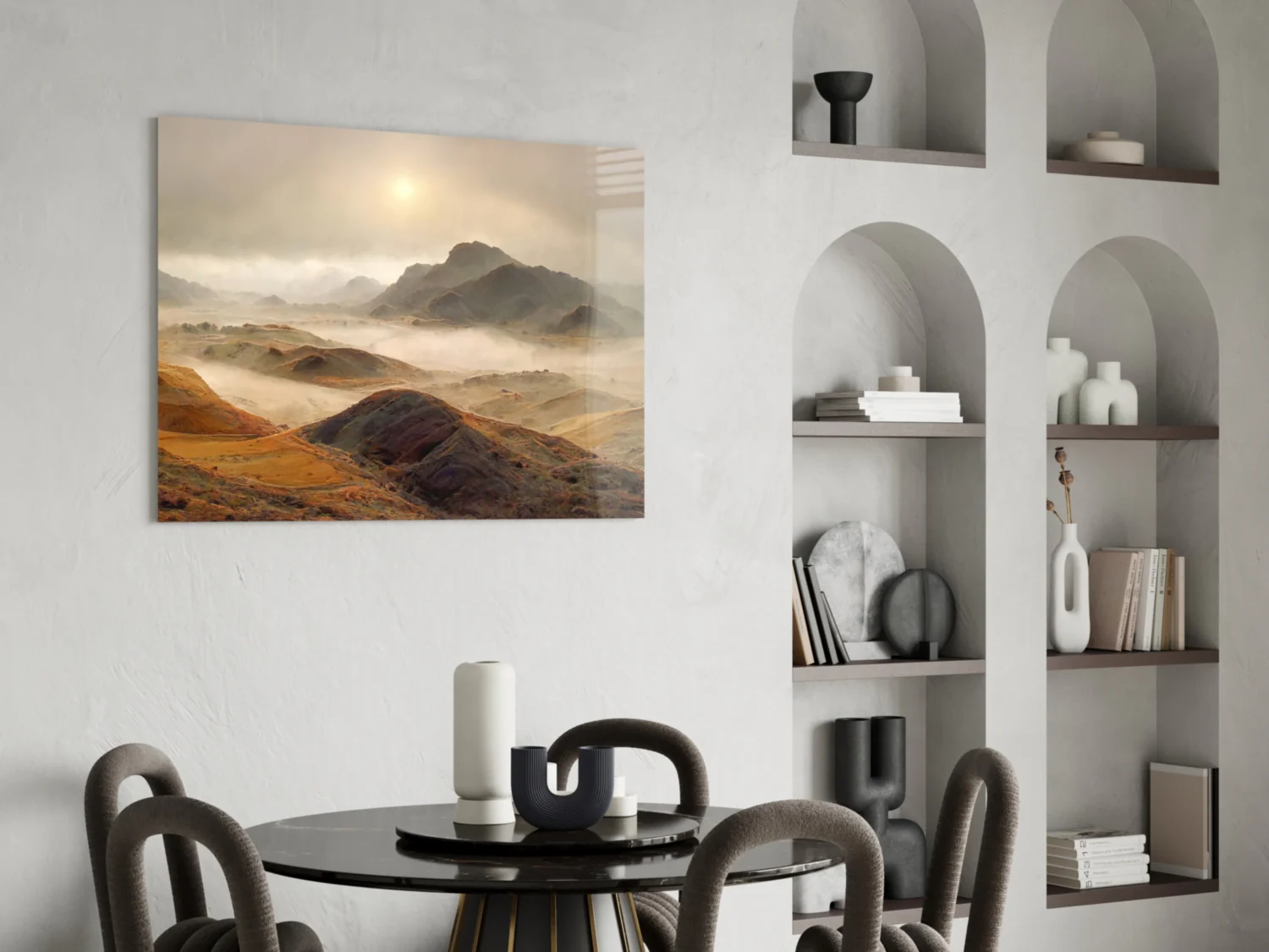 Mountain View Glass Wall Art - Image 5