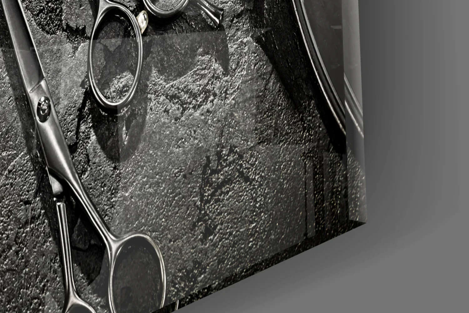 The Art Of Barbering Glass Wall Art - Image 7