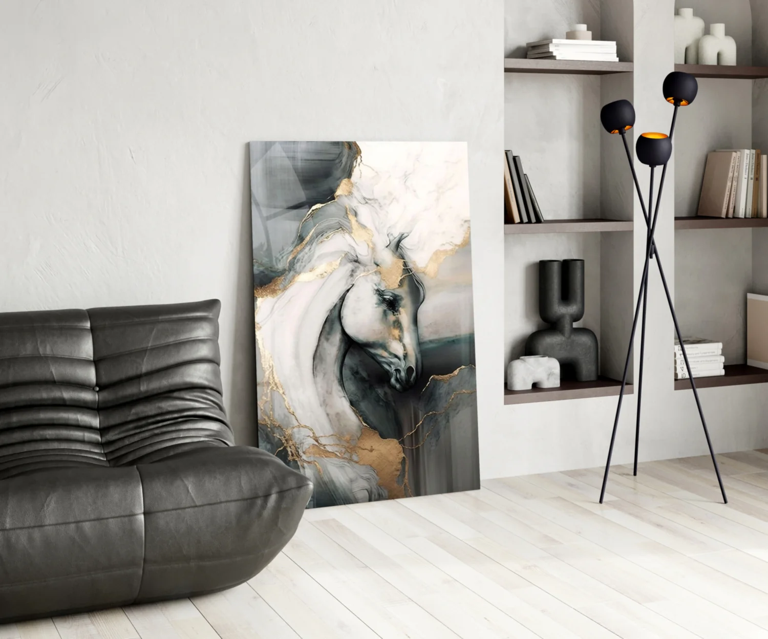 Horse Art Glass Wall Art - Image 5