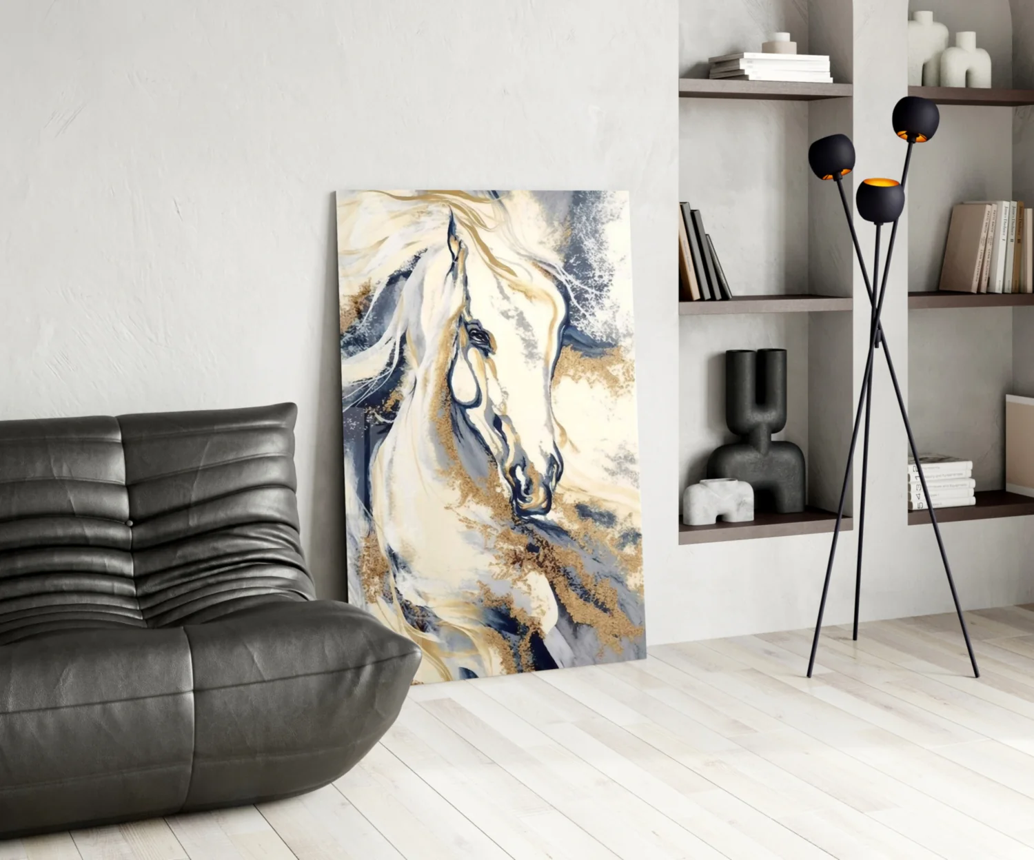 Horse Art Glass Wall Art - Image 5