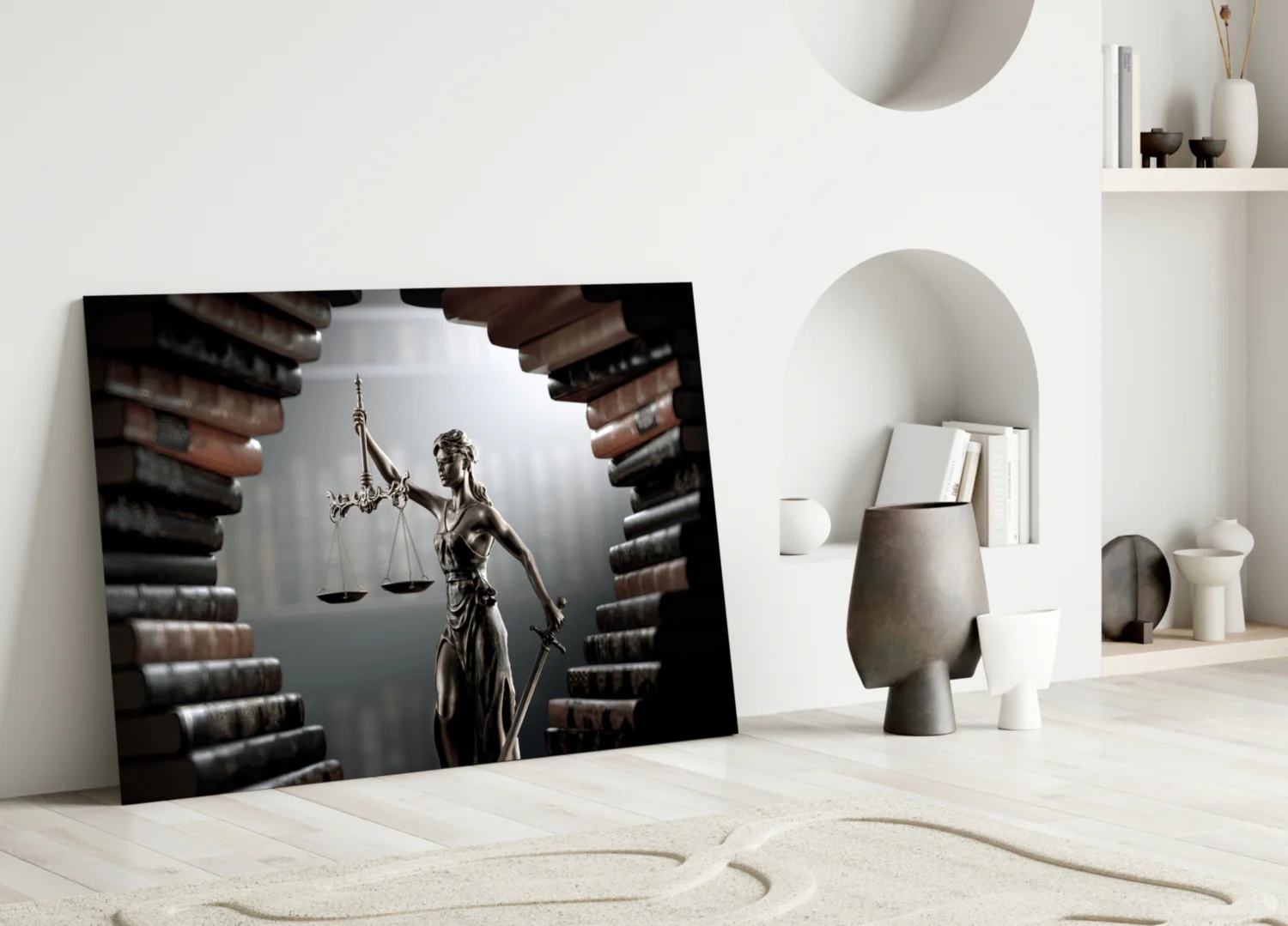 Justice Glass Wall Art - Image 3