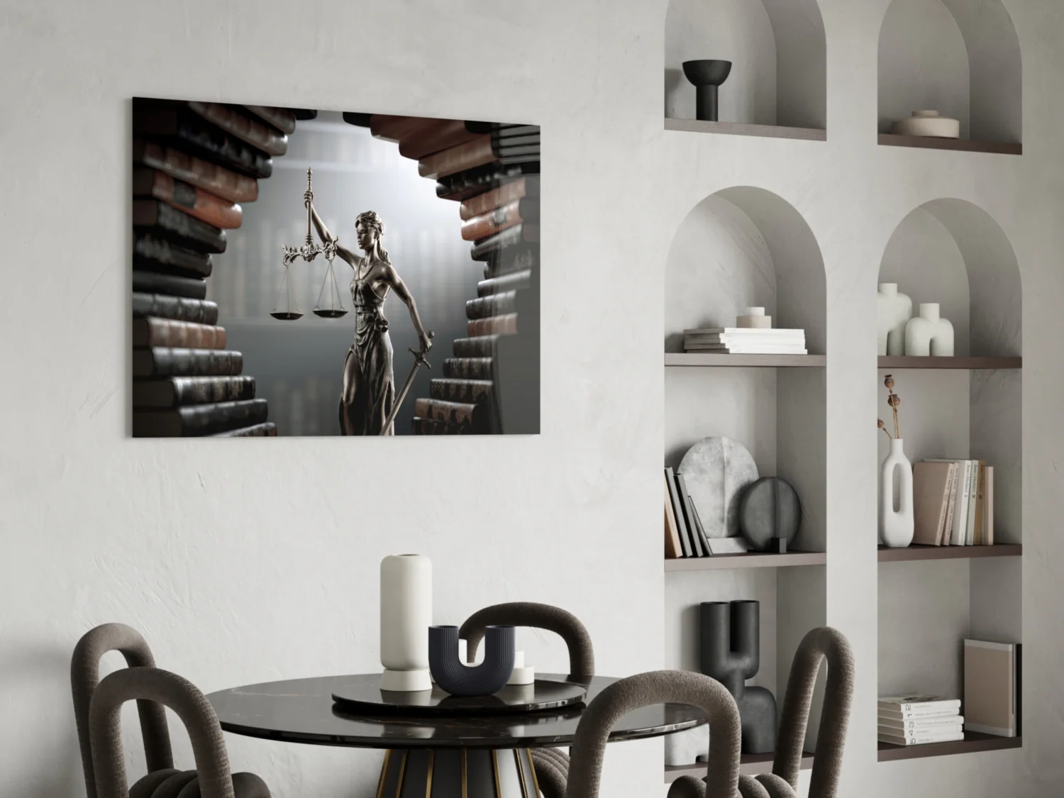 Justice Glass Wall Art - Image 5