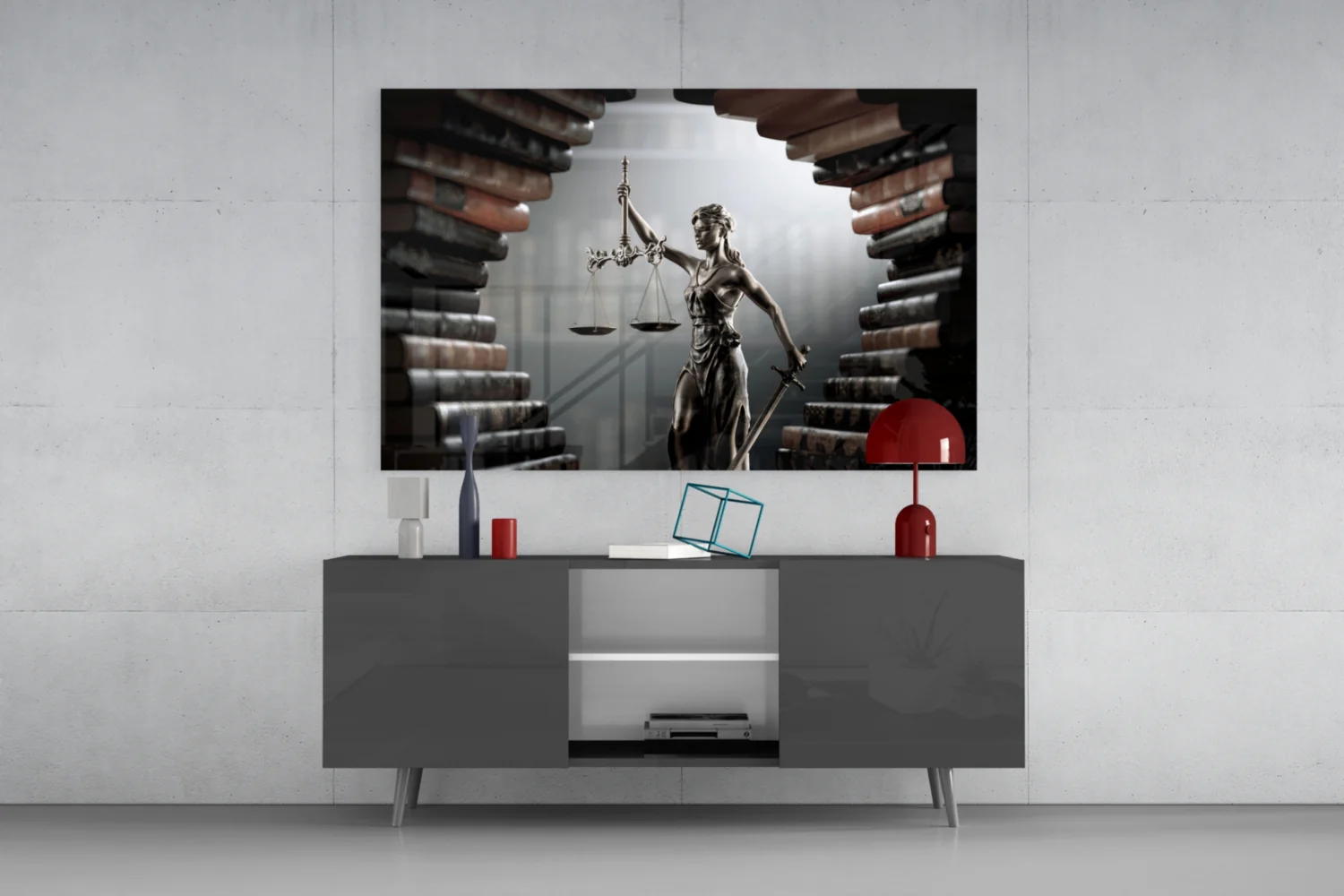 Justice Glass Wall Art - Image 8