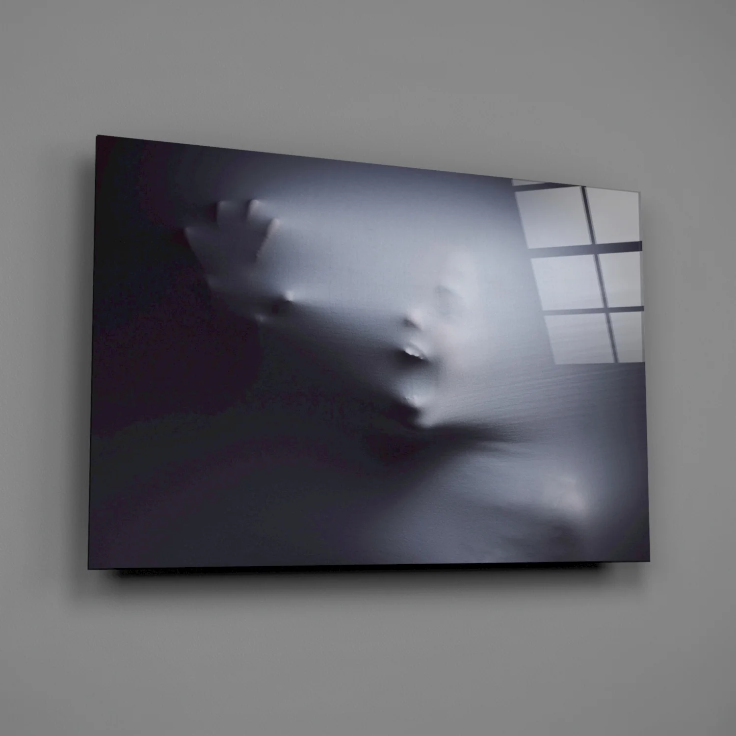 Scream Glass Wall Art - Image 2