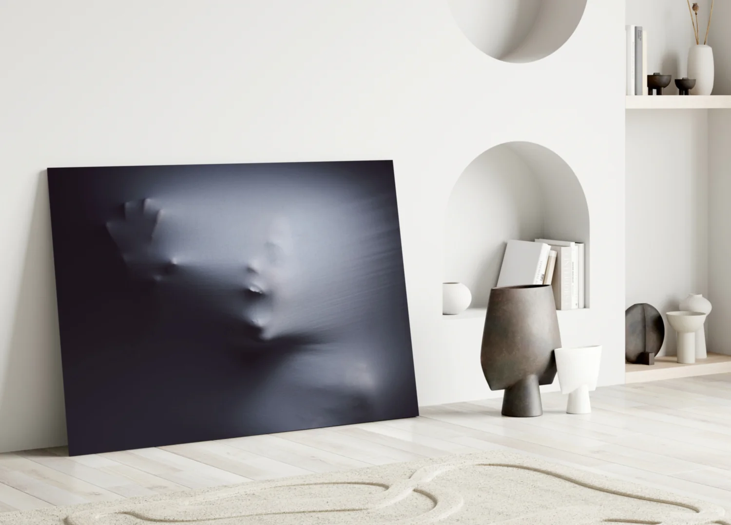 Scream Glass Wall Art - Image 3