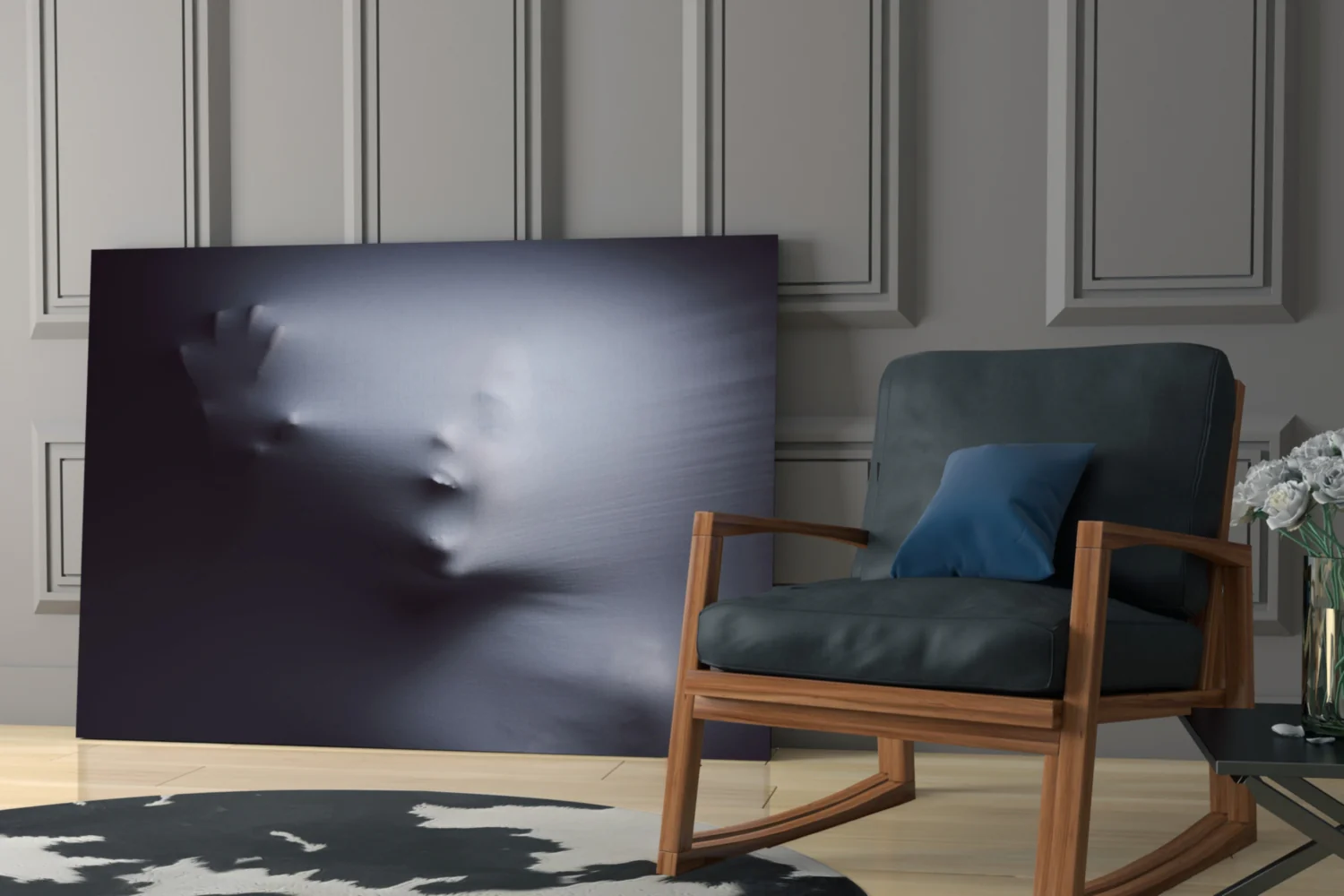 Scream Glass Wall Art - Image 6