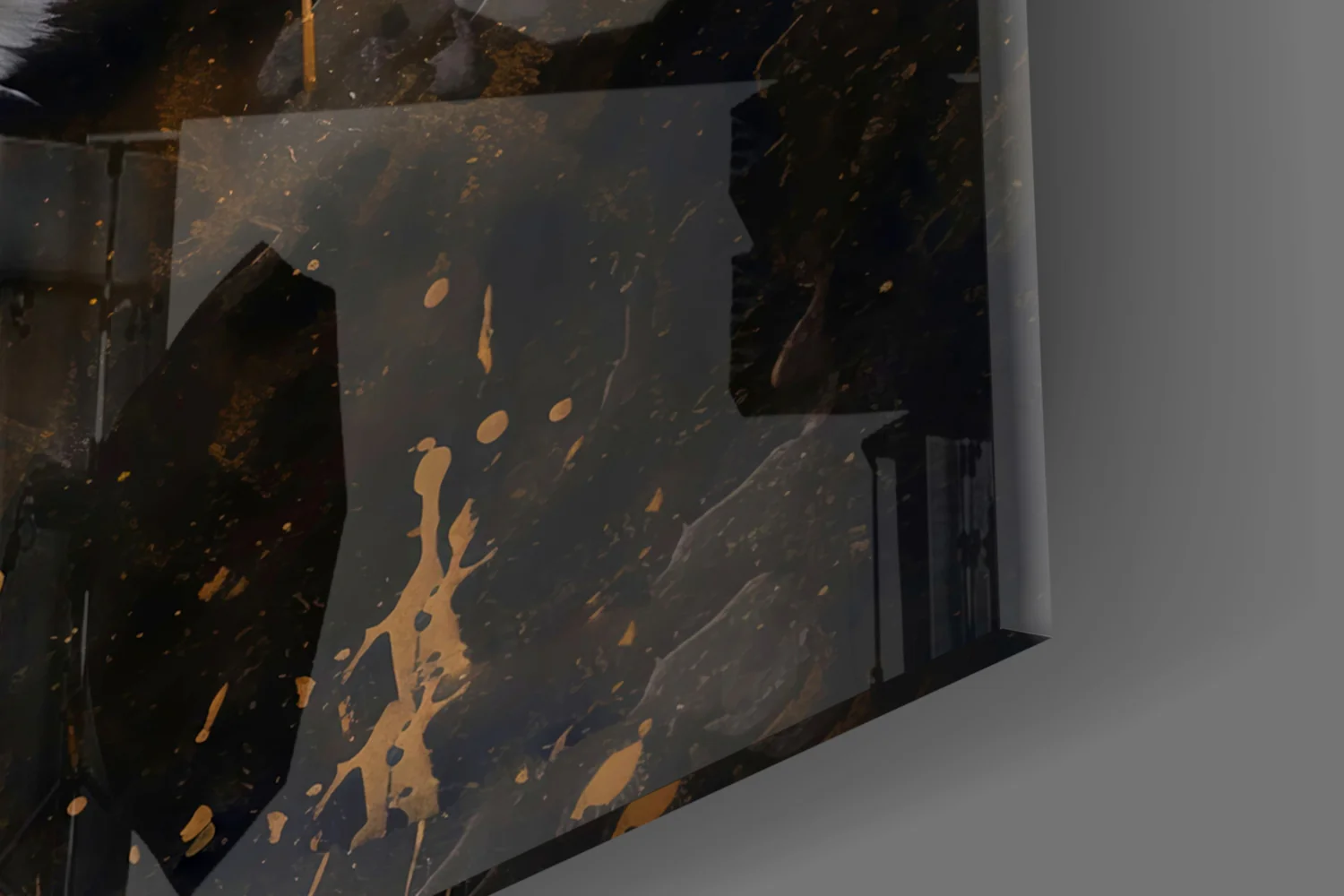 Leopard Glass Wall Art - Image 7
