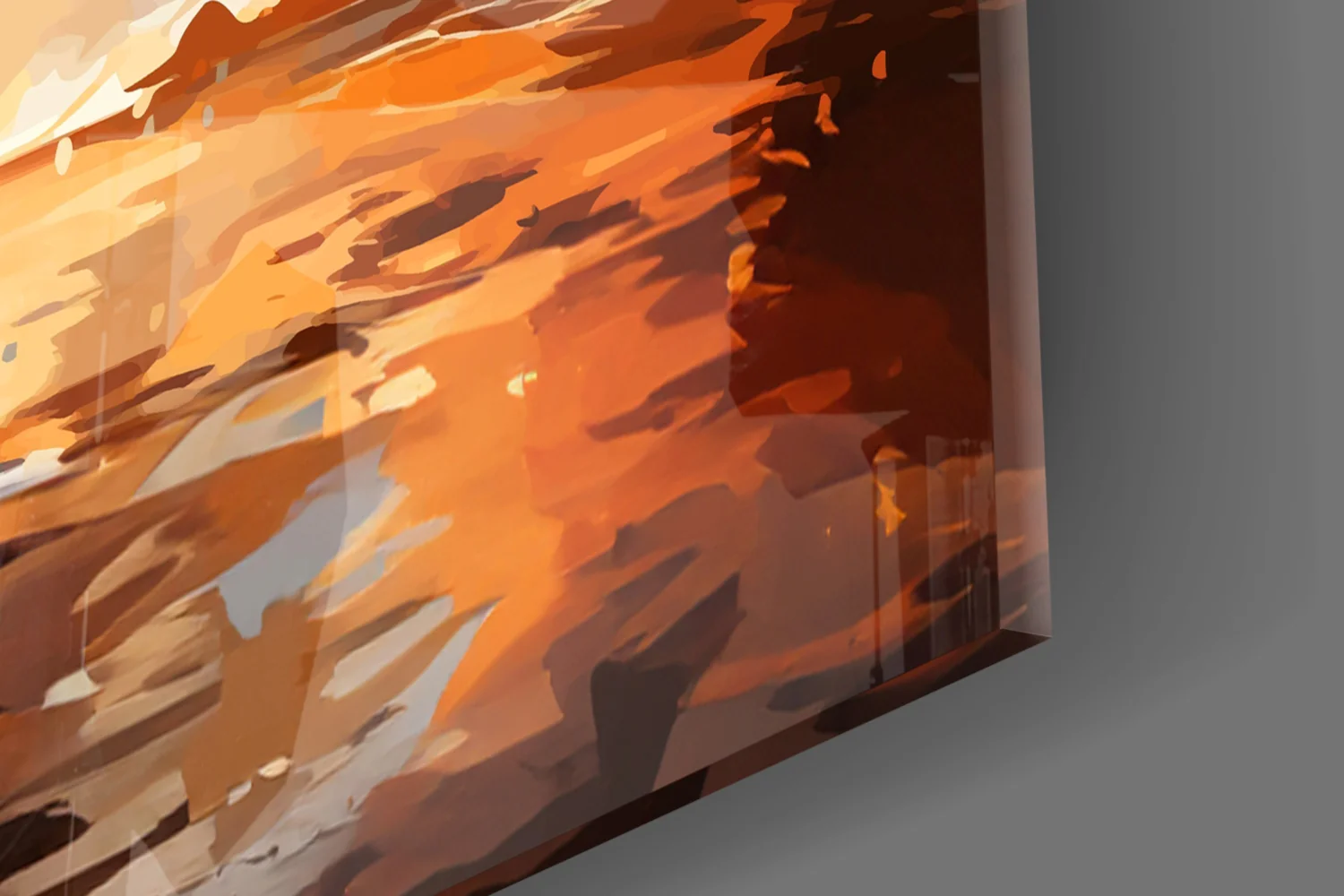 Pigeon Glass Wall Art - Image 7