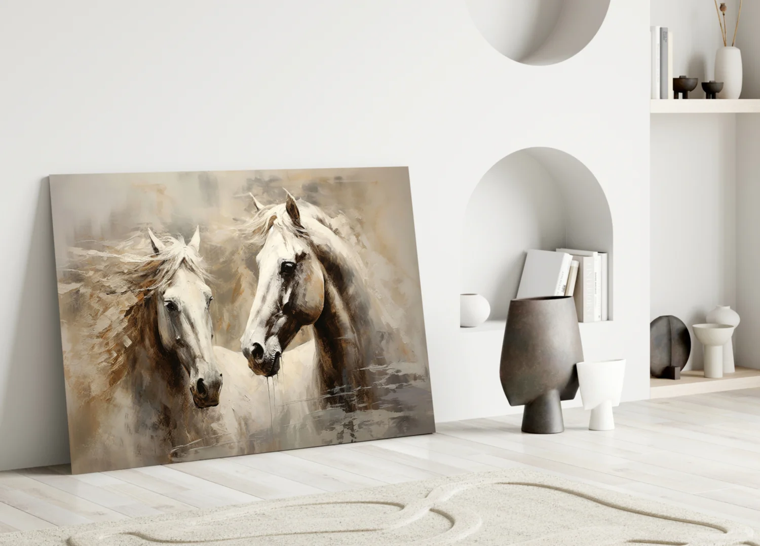 Horse Art Glass Wall Art - Image 3