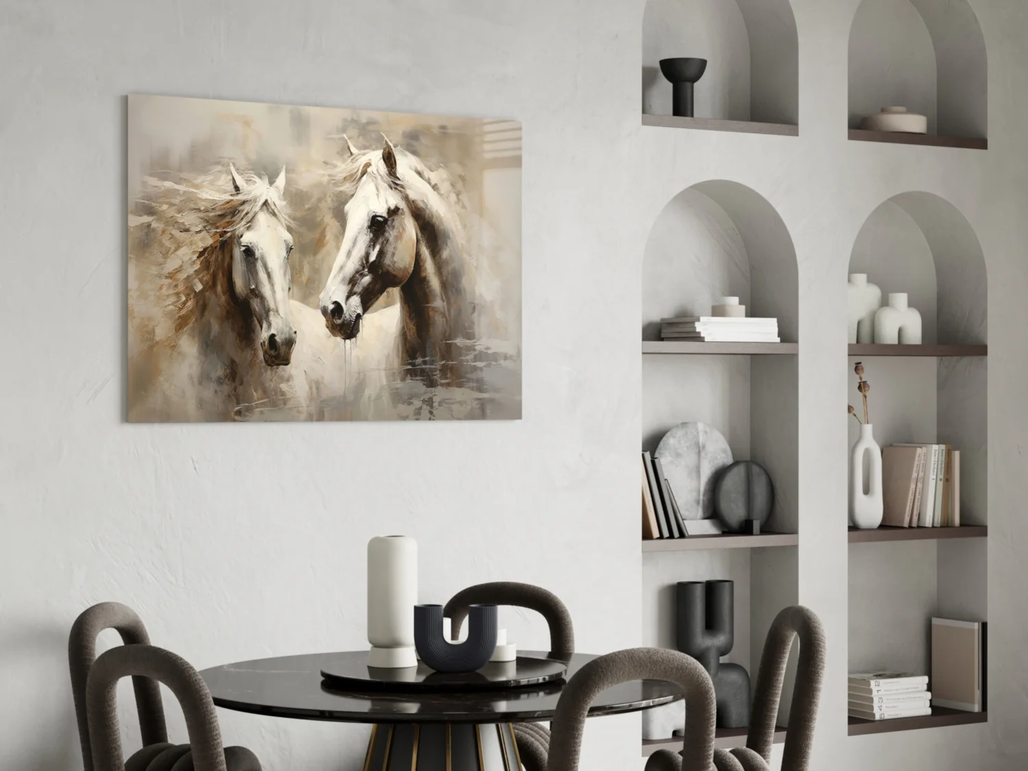 Horse Art Glass Wall Art - Image 5
