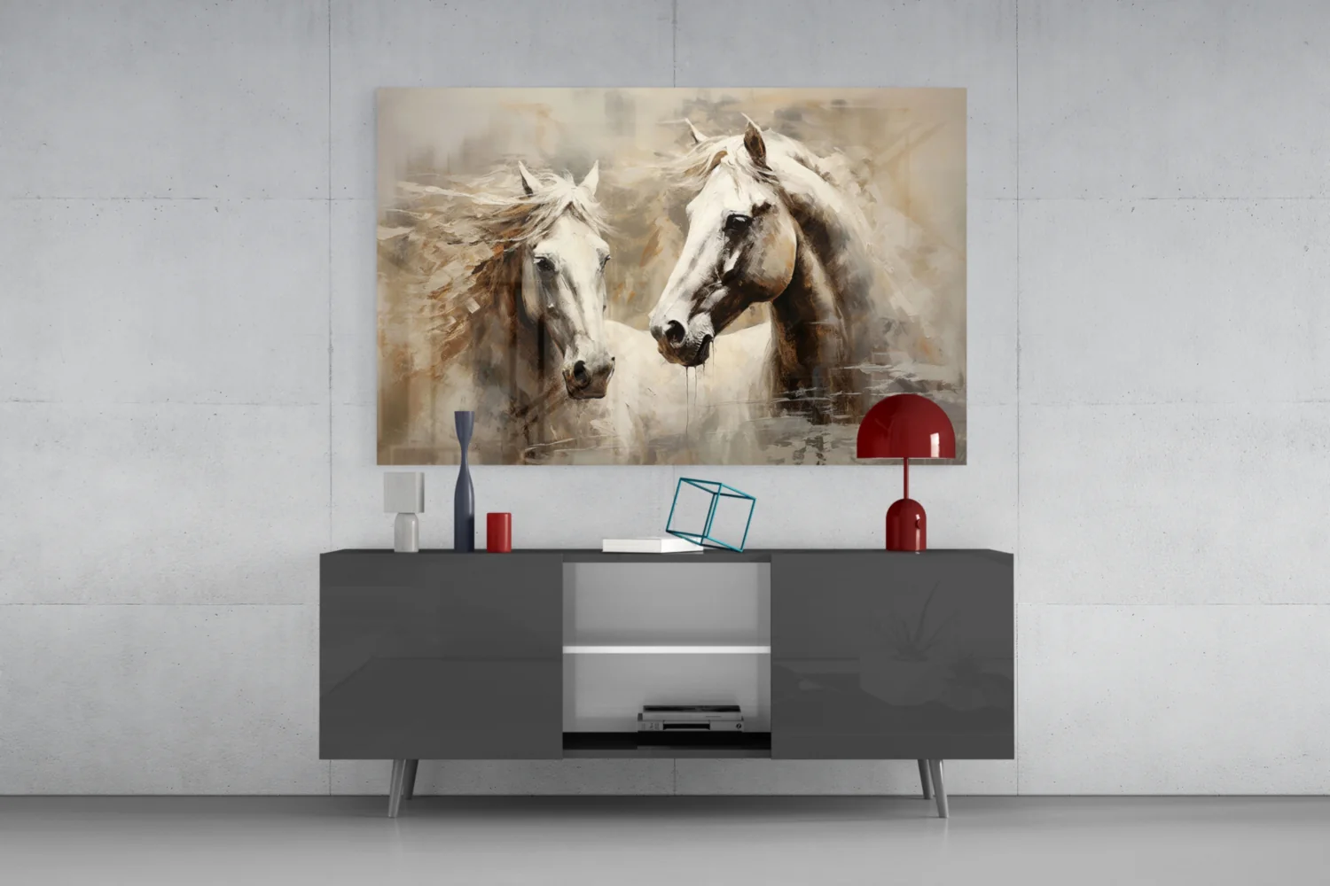 Horse Art Glass Wall Art - Image 8