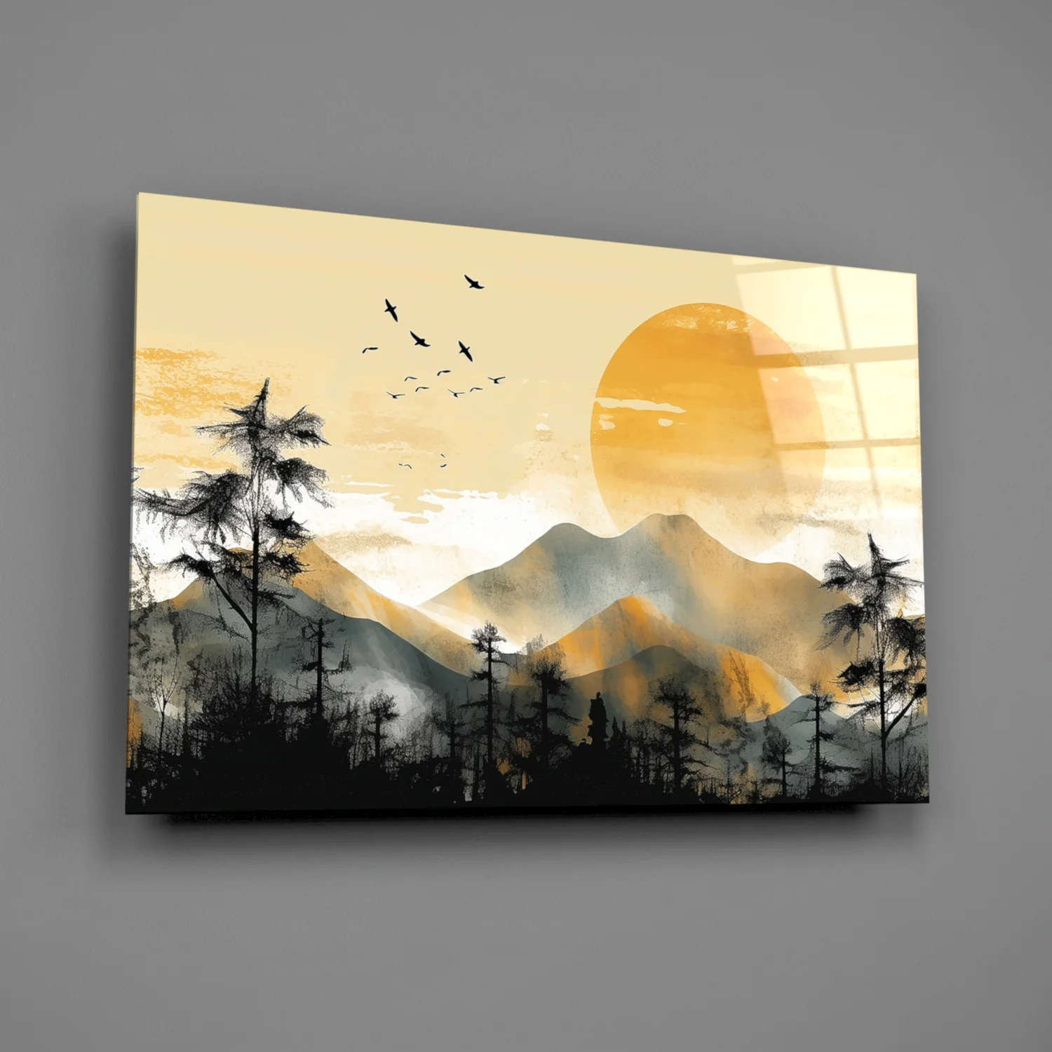Nature View Glass Wall Art - Image 2