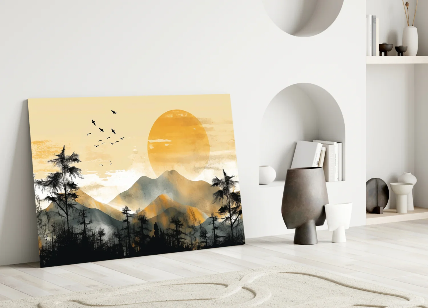 Nature View Glass Wall Art - Image 3