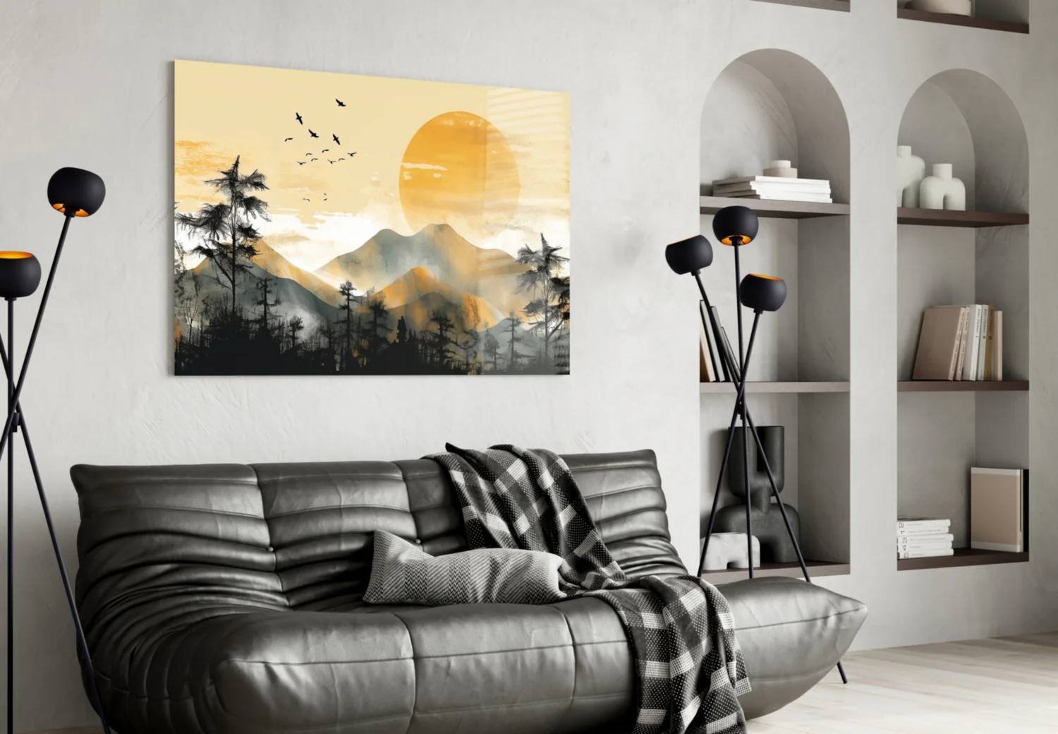 Nature View Glass Wall Art - Image 4