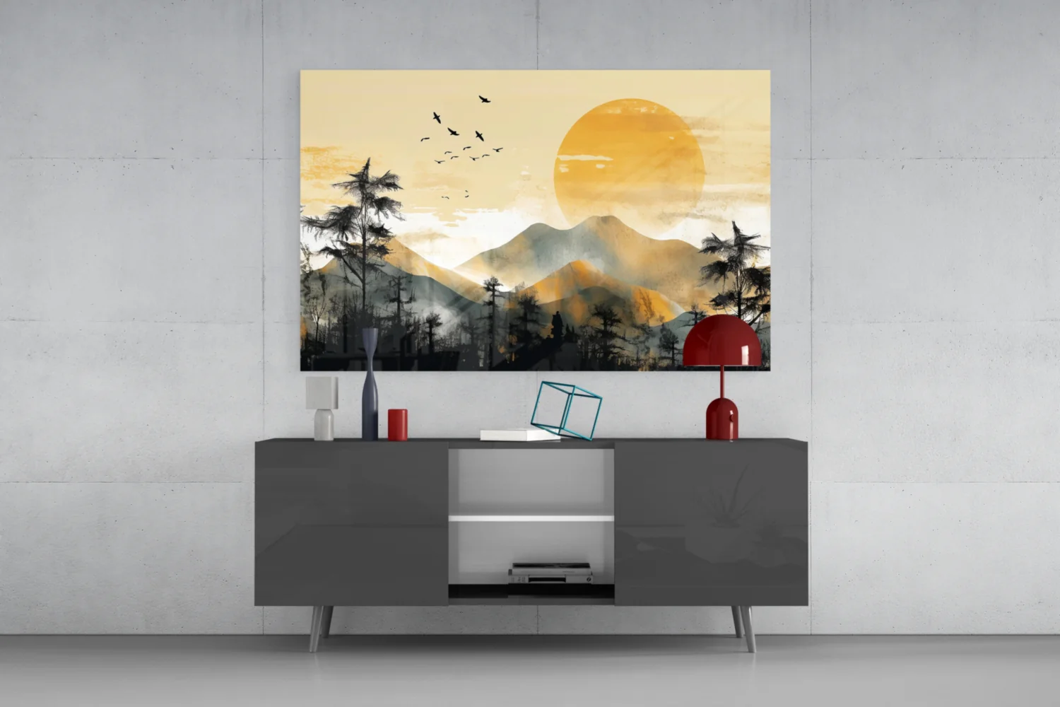 Nature View Glass Wall Art - Image 8