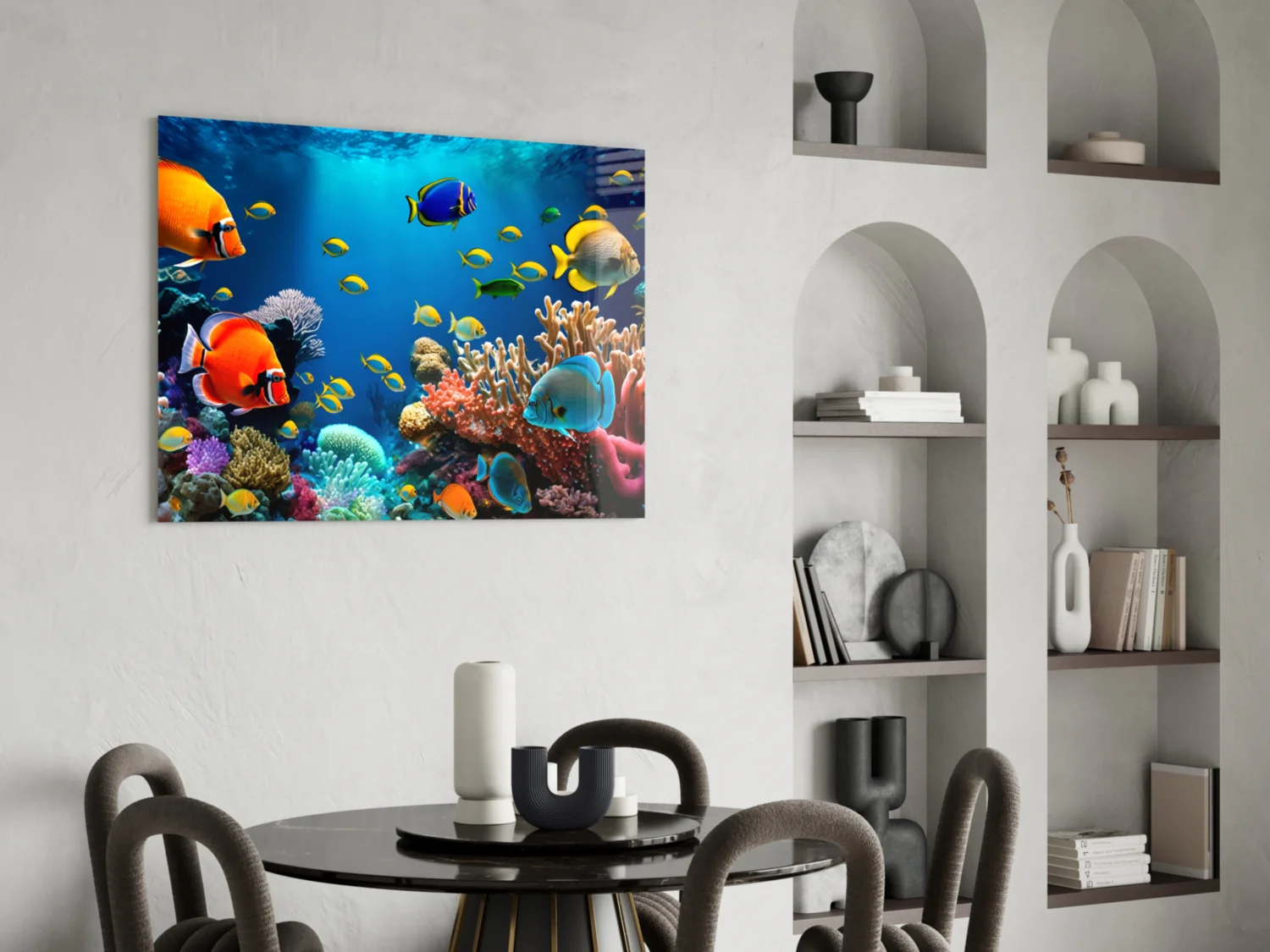 Ocean Life Glass Wall Art - Image 5