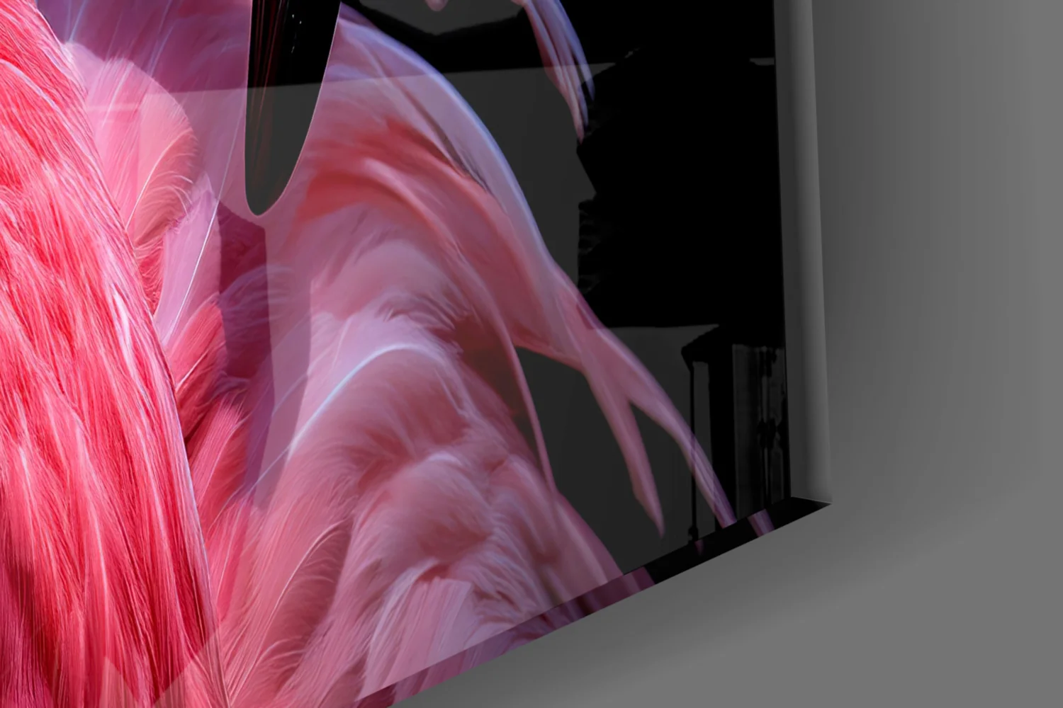 Flamingo Glass Wall Art - Image 7