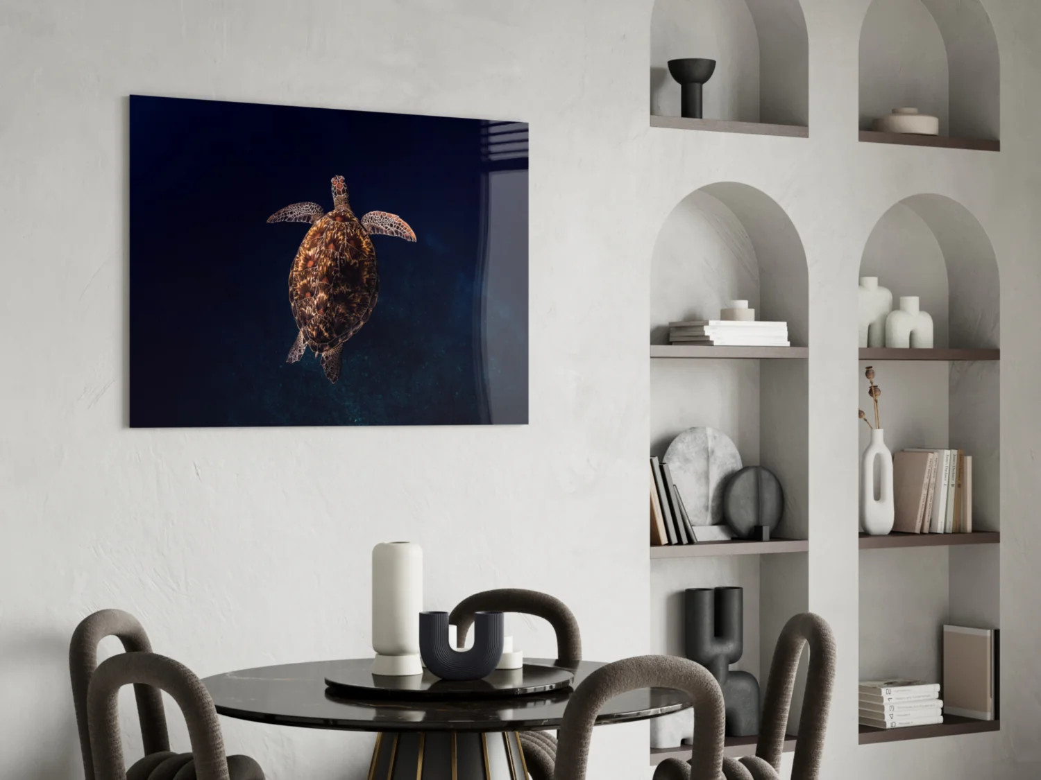 Tortoise Glass Wall Art - Image 5