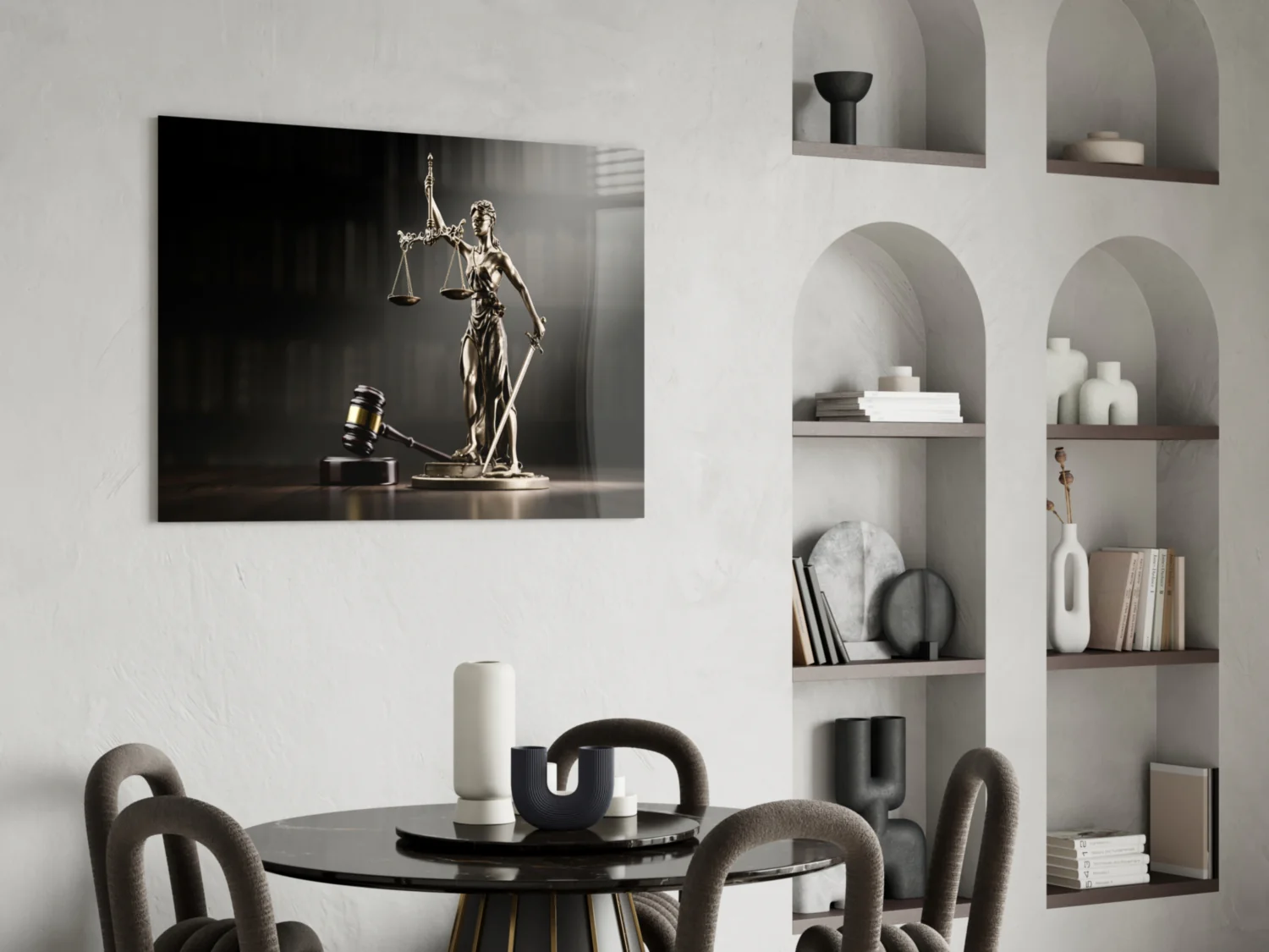 Justice Glass Wall Art - Image 5