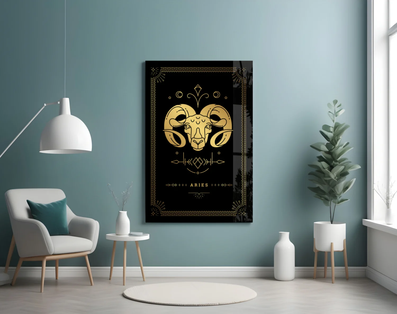 Aries Glass Wall Art - Image 4