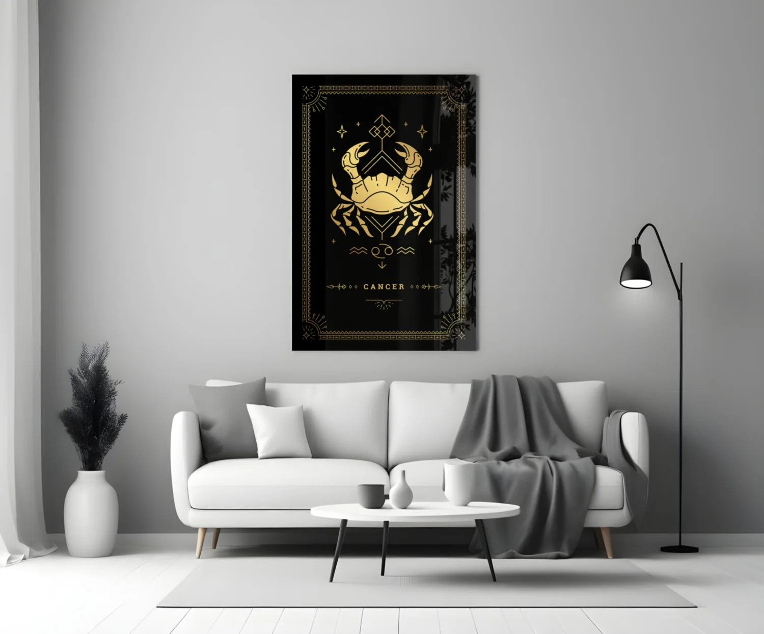 Cancer Glass Wall Art - Image 3
