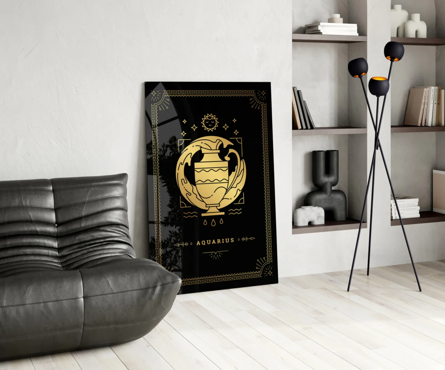 Aquarius Glass Wall Art - Image 5