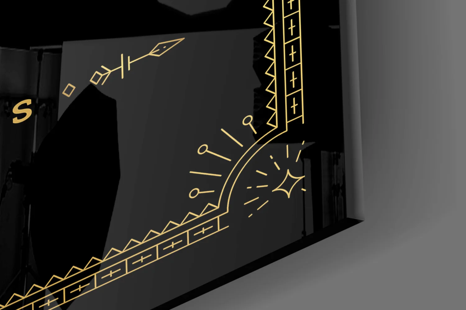 Aquarius Glass Wall Art - Image 7