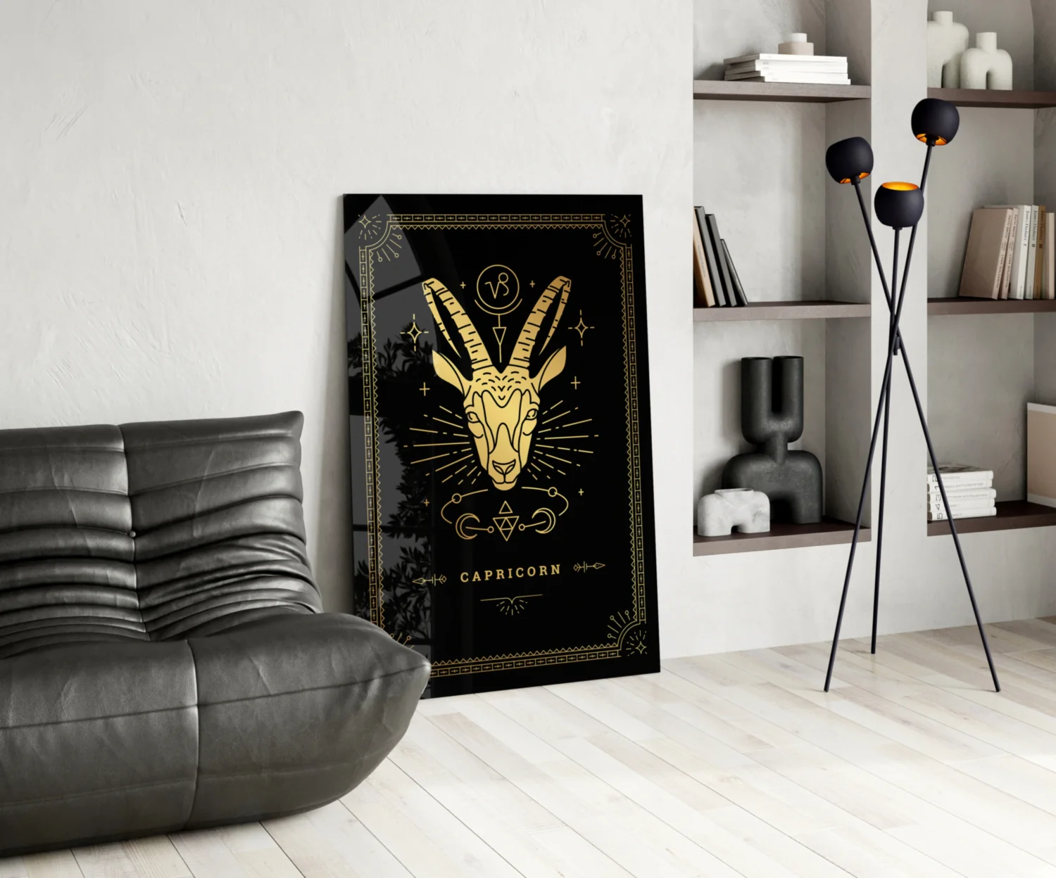 Capricorn Glass Wall Art - Image 5