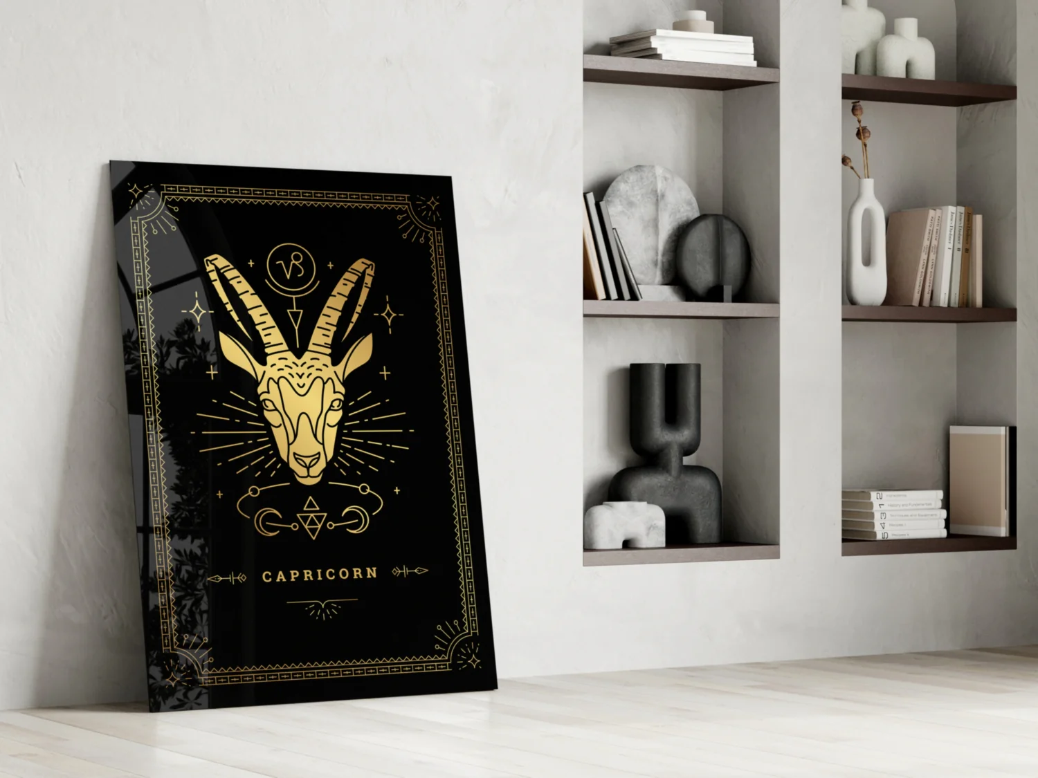 Capricorn Glass Wall Art - Image 6